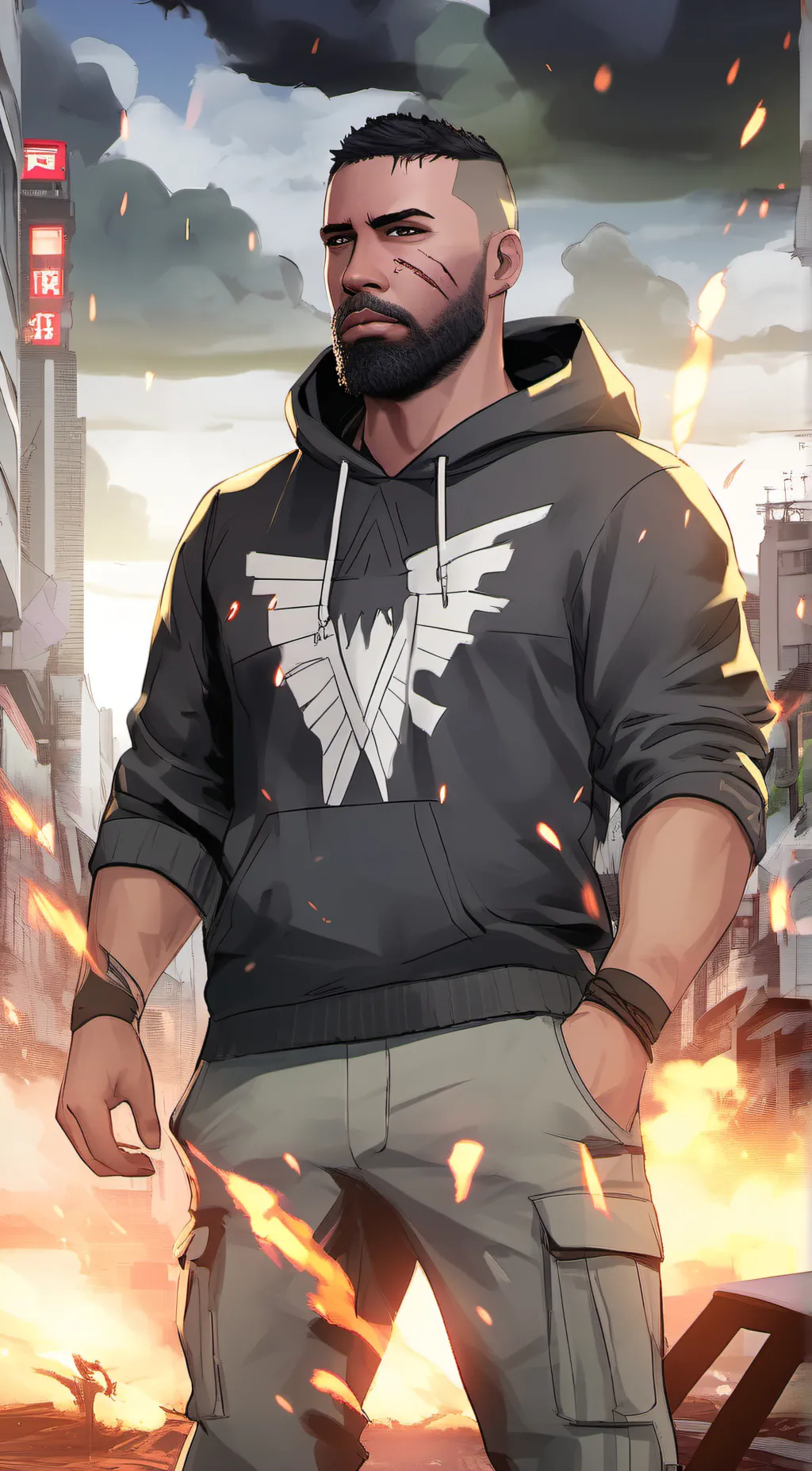 ai character: Jake Shepherd  background