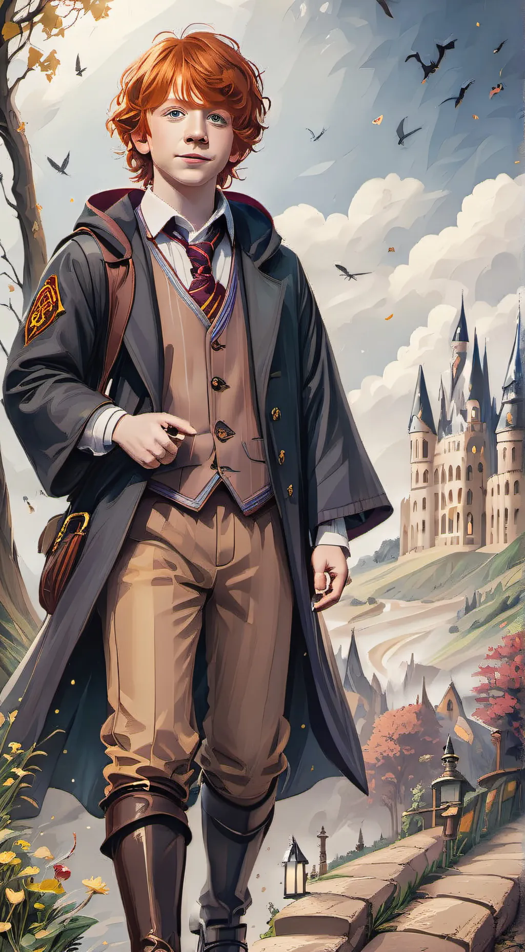 ai character: Ronald Weasley background
