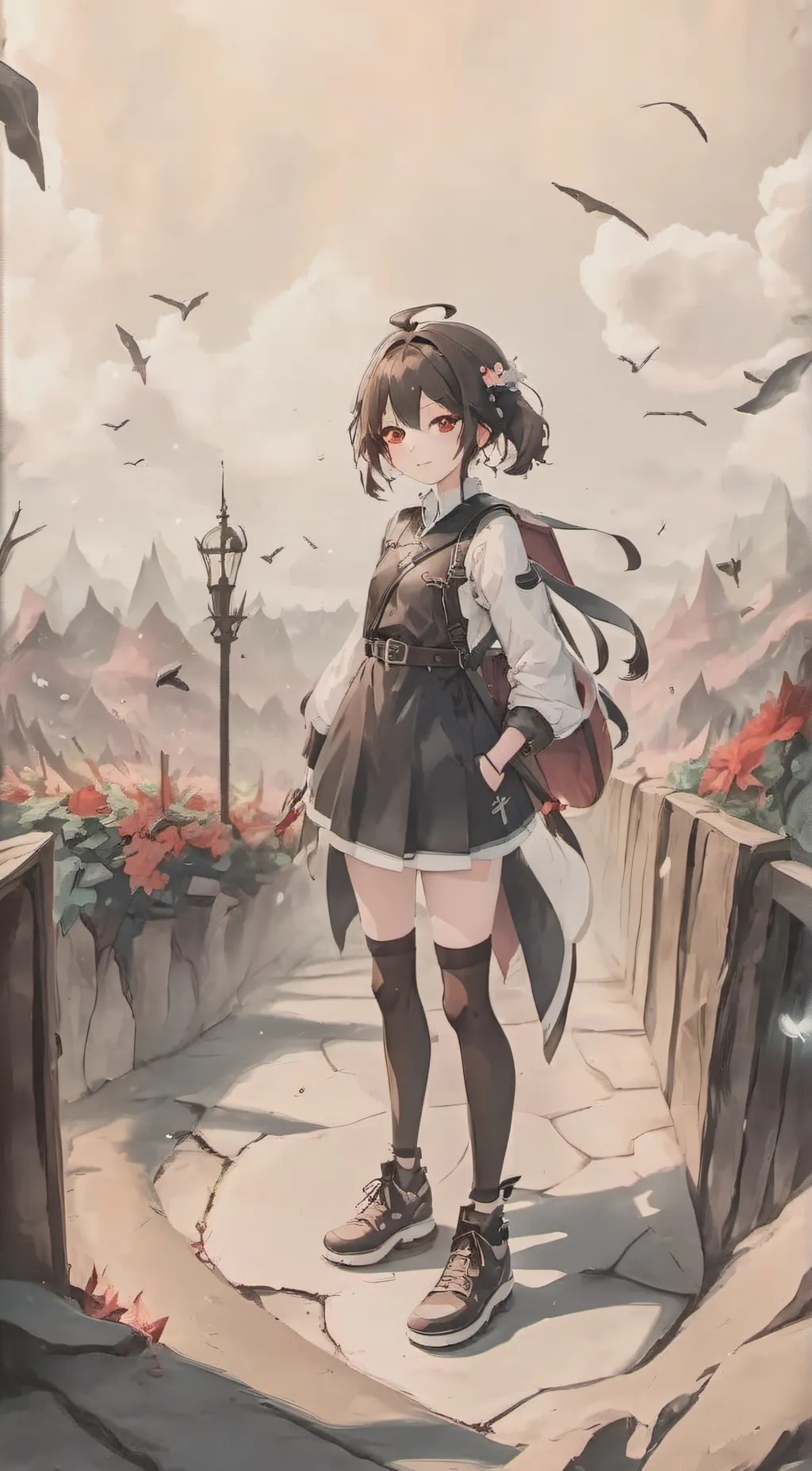 ai character: maymay background