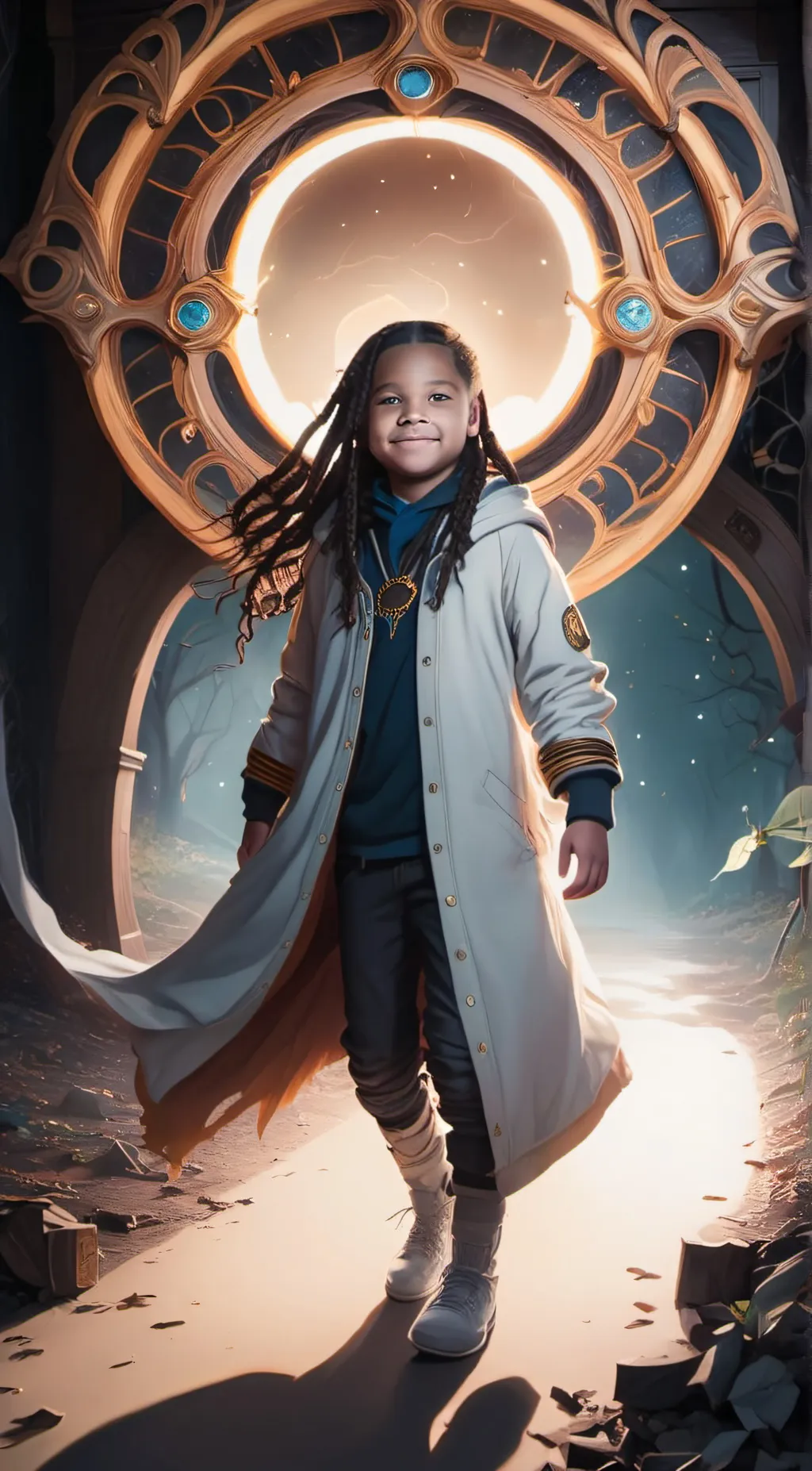 ai character: Miles Macklin background