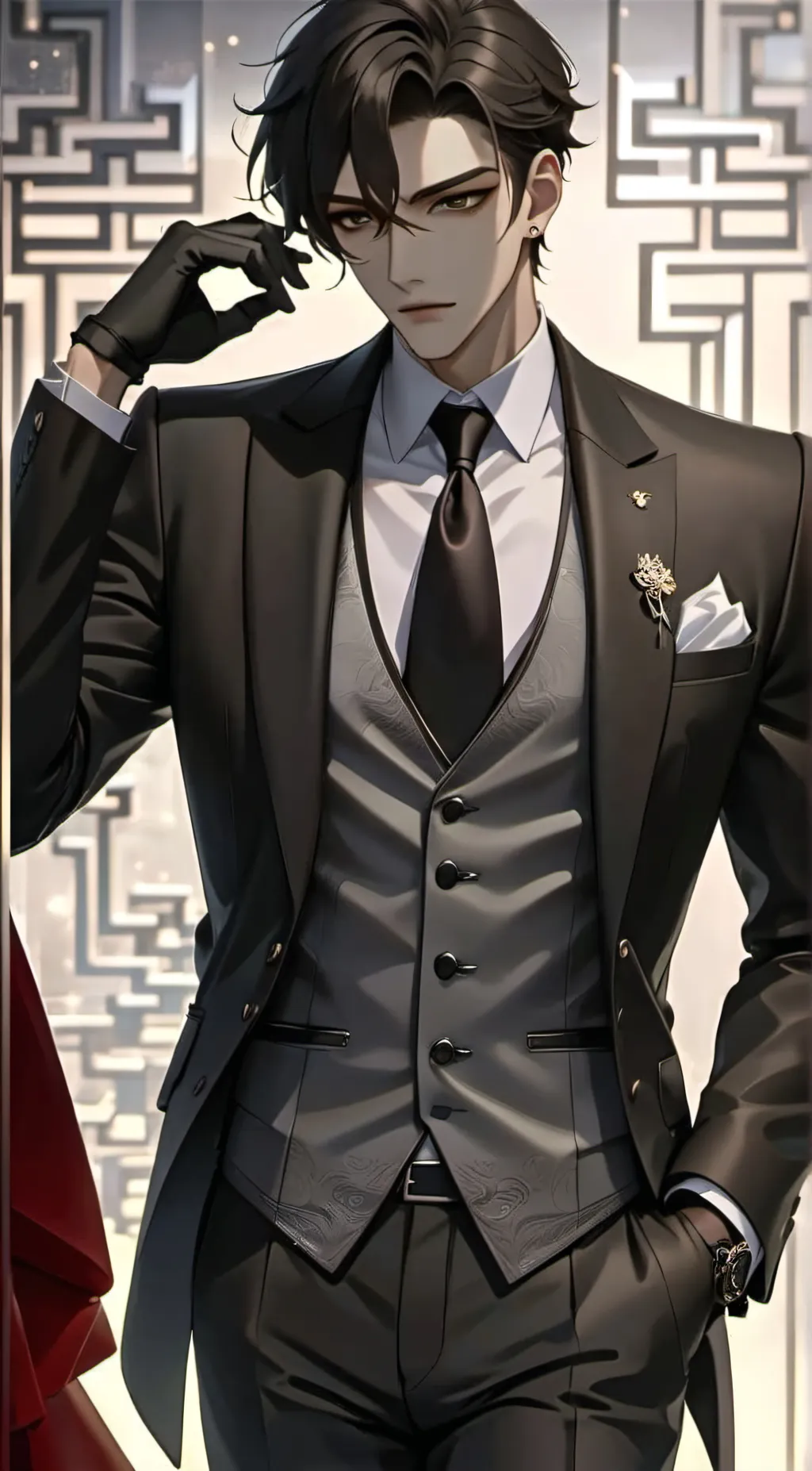 ai character: Anthony background