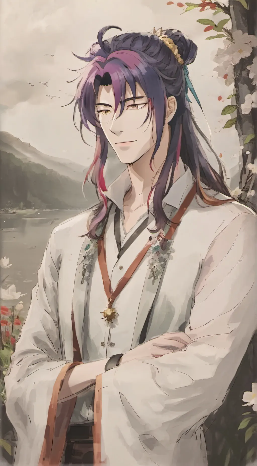 ai character: Victor Blud background