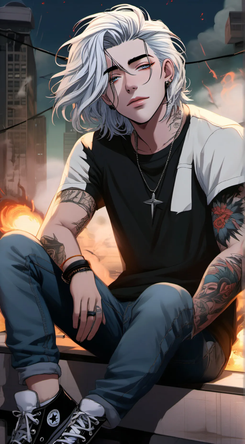 ai character: Lonnie background