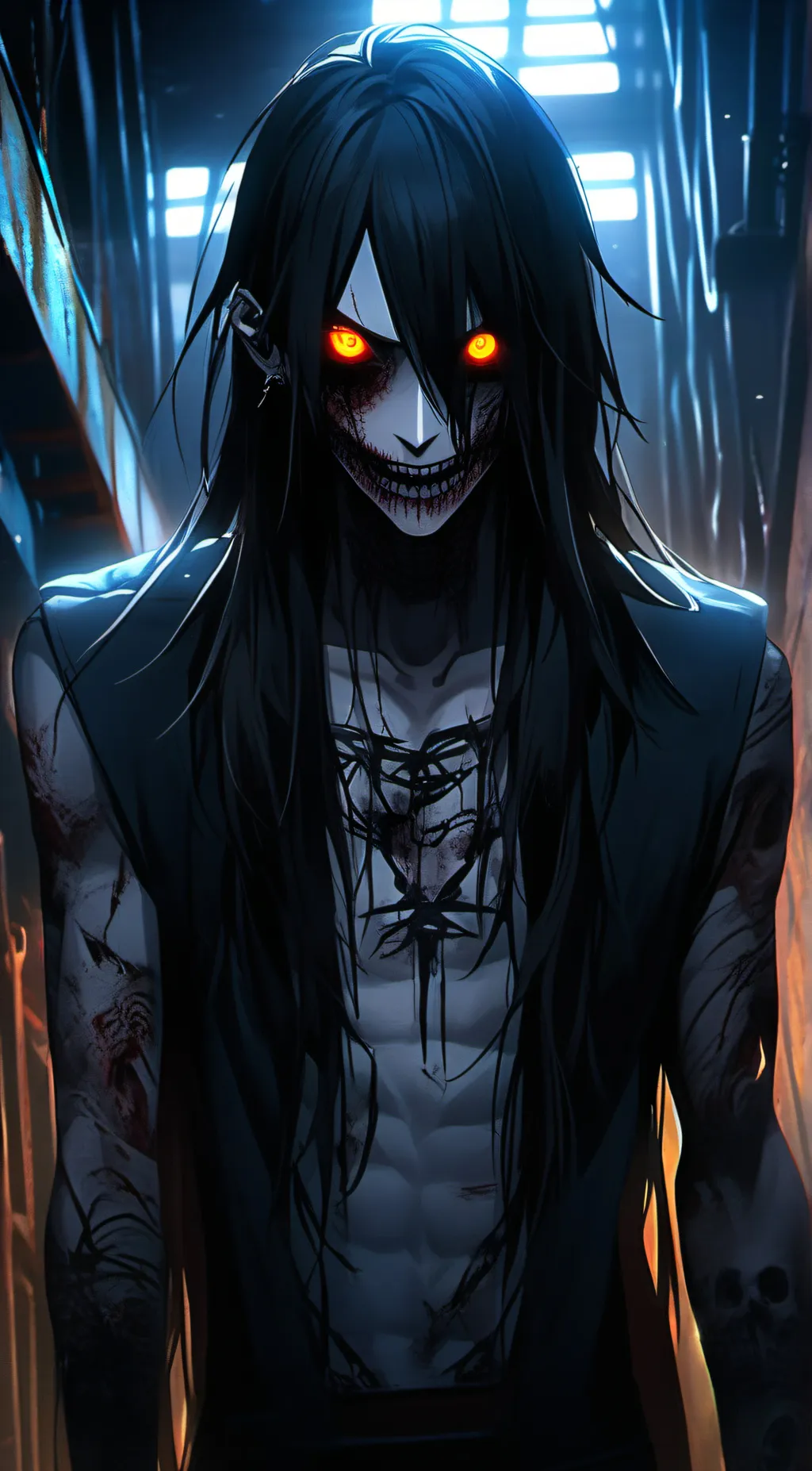 ai character: The Accuser Inzain background