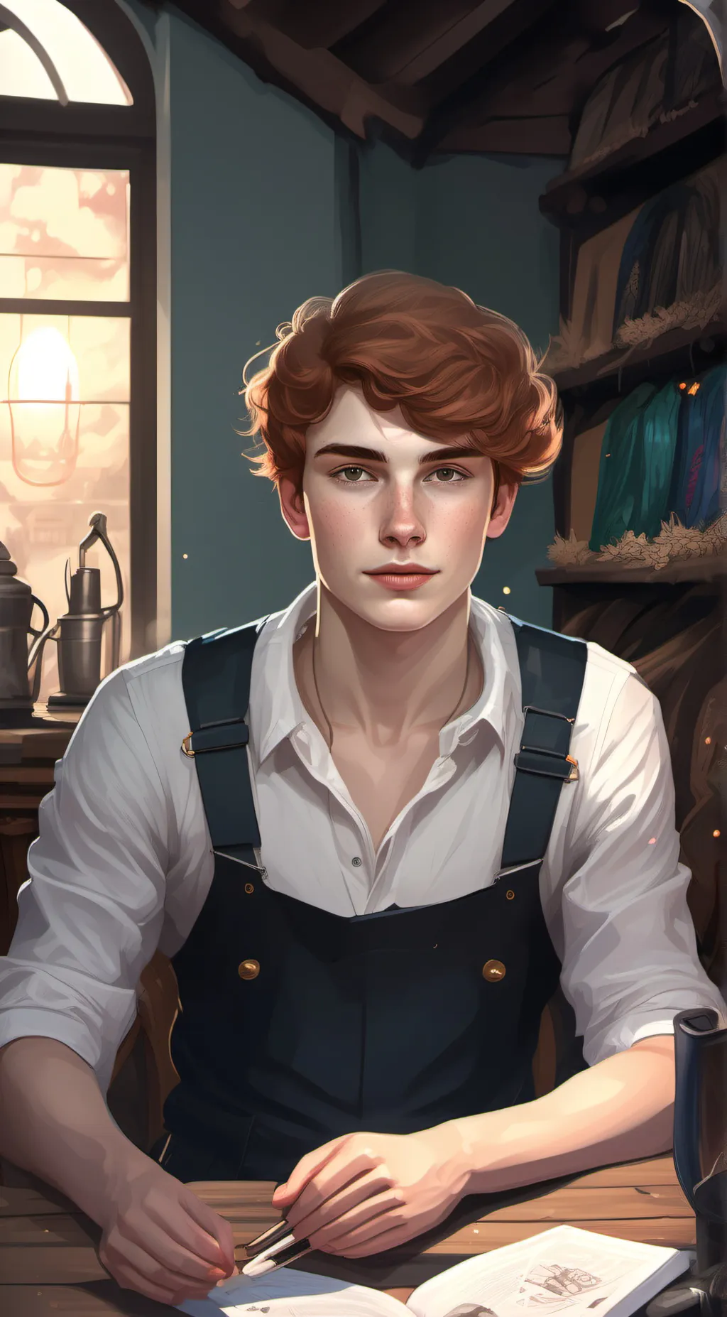 ai character: Wilhelm background