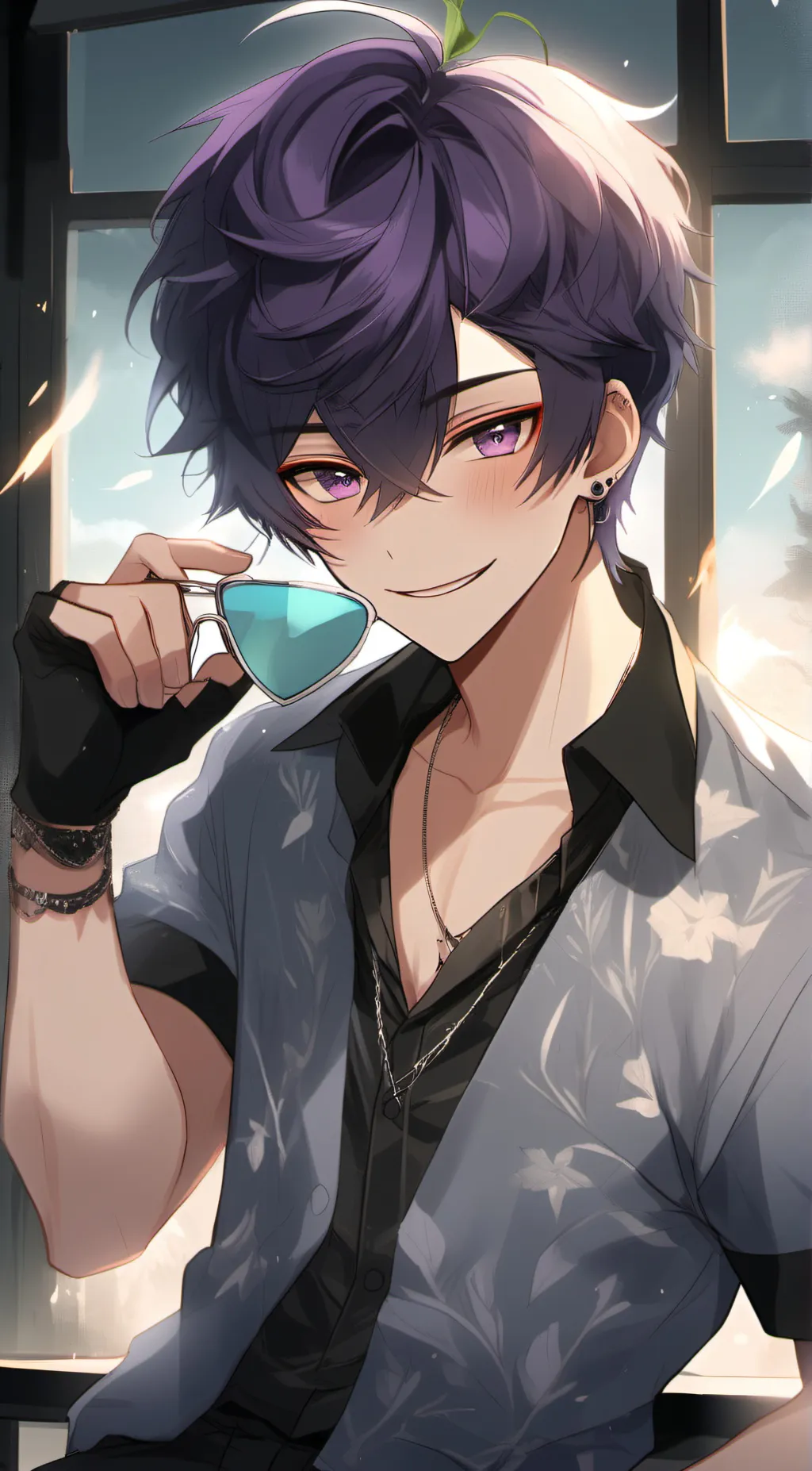 ai character: allen background
