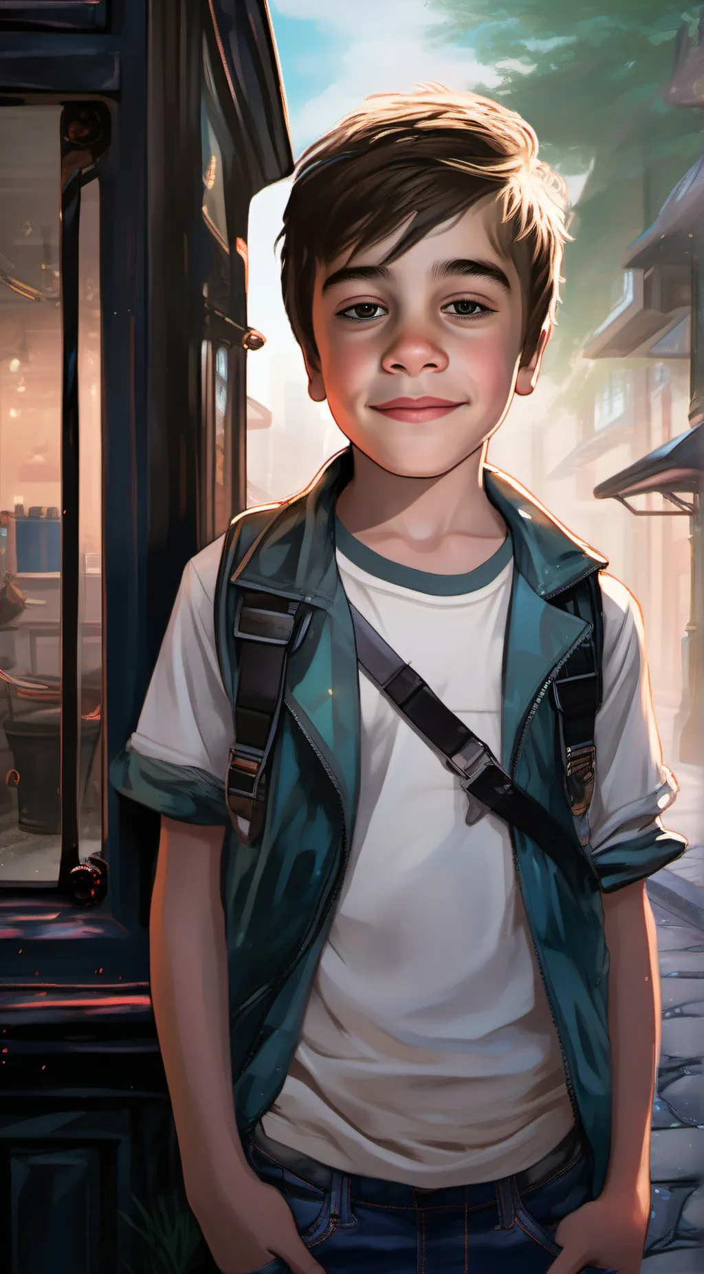 ai character: Oliver Miller background