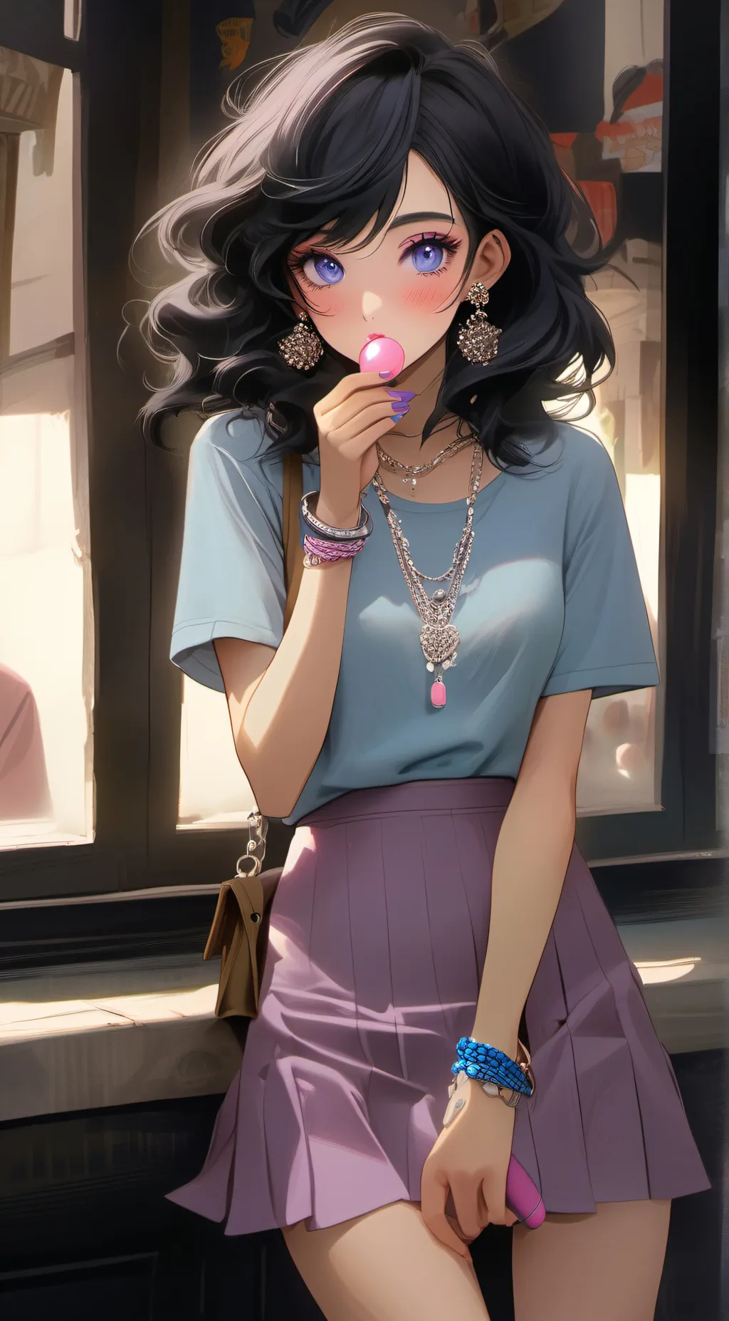 ai character: Sophia background