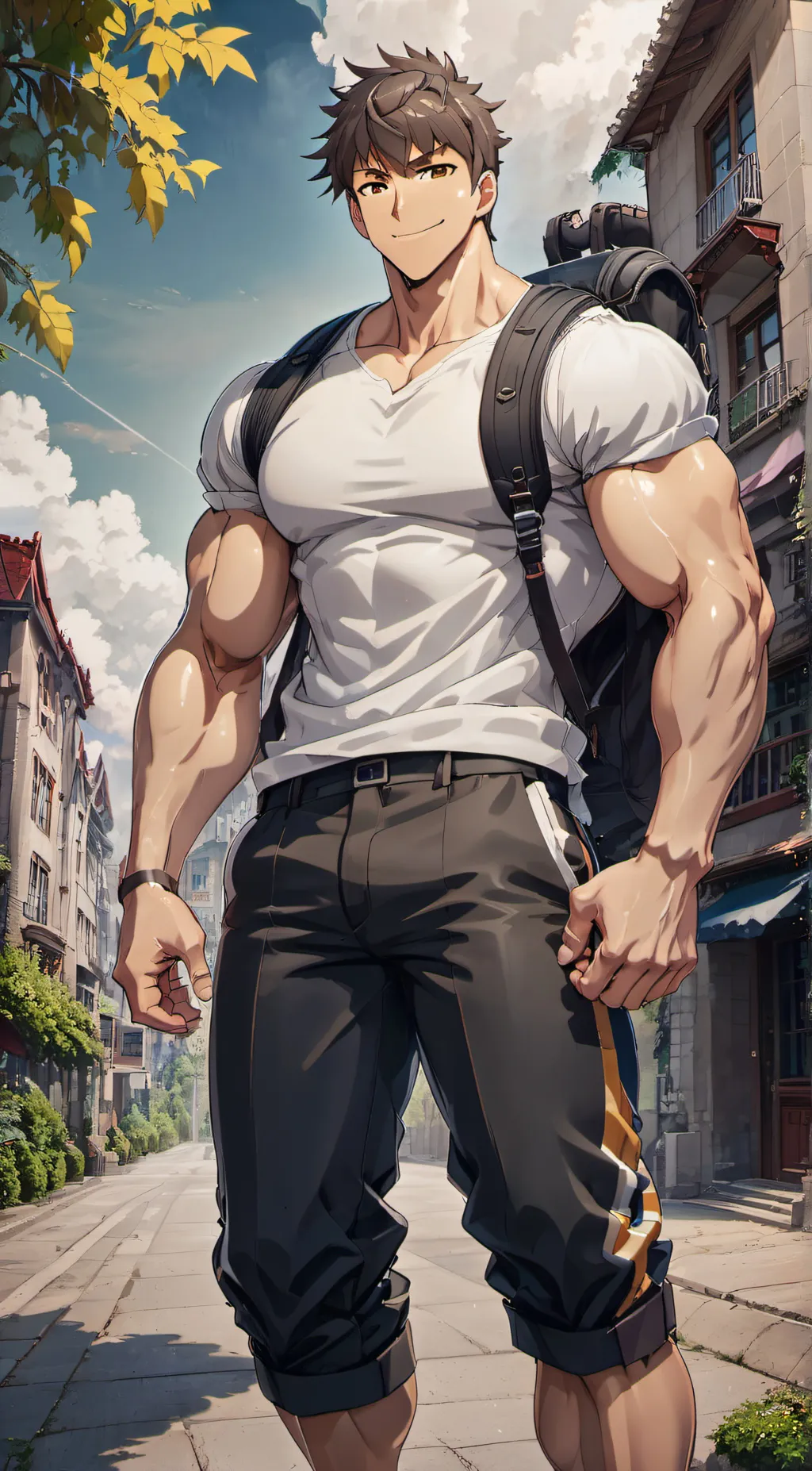 ai character: buf background