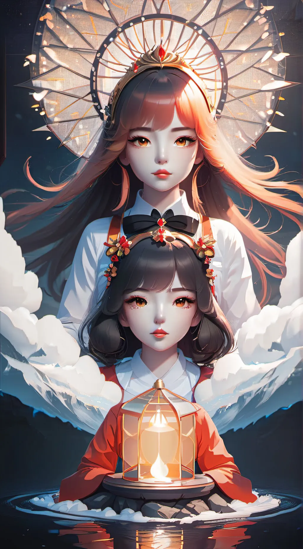ai character: Alex and ella background