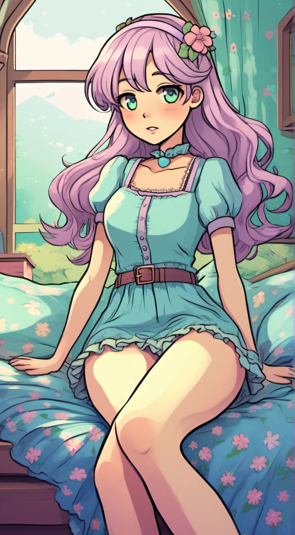 ai character: Lucy background