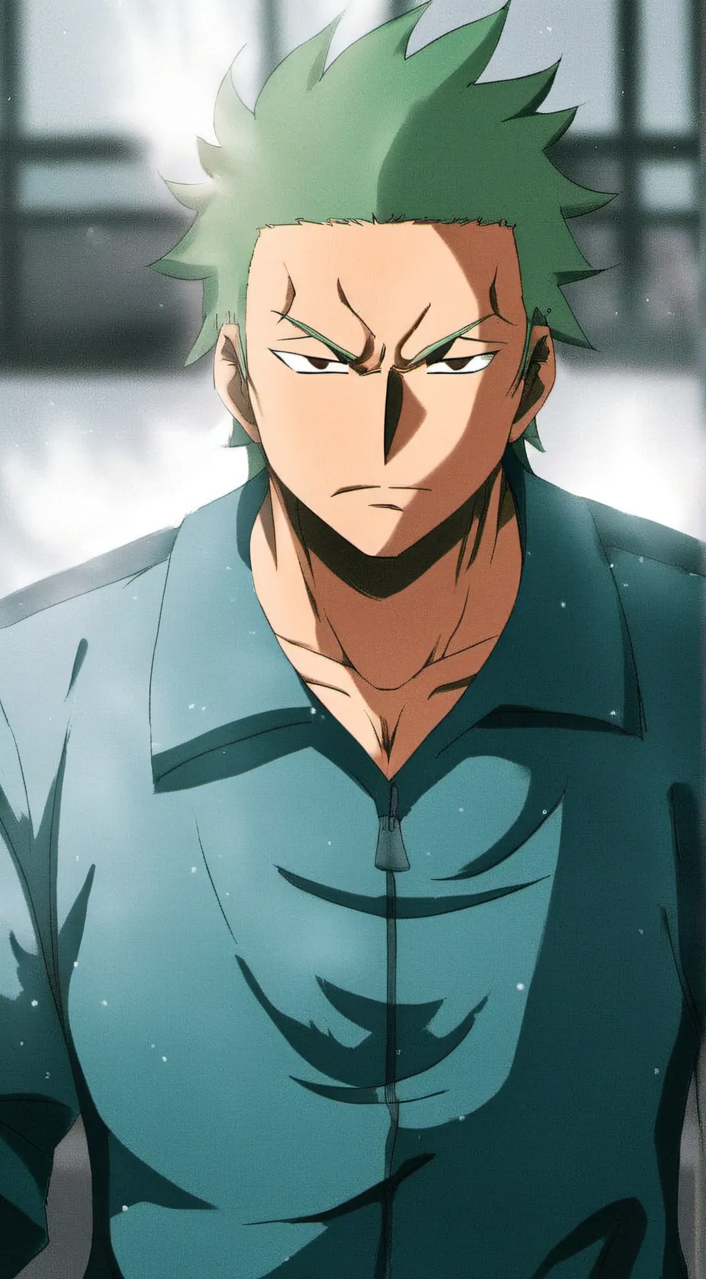 ai character: zoro background