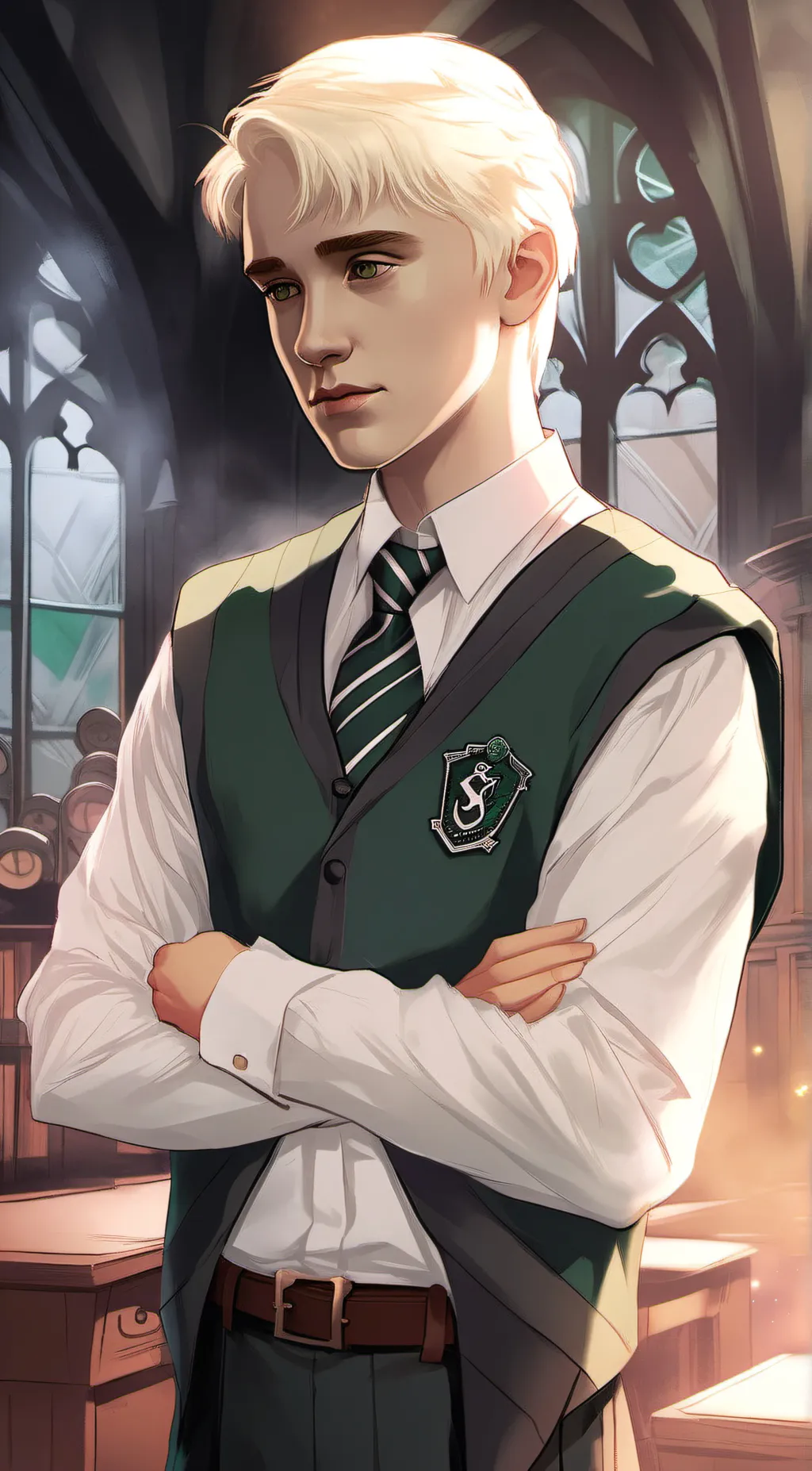 ai character: Draco Malfoy background