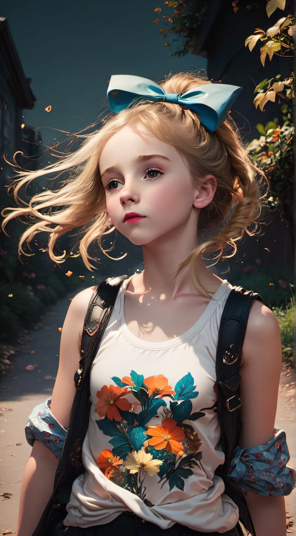 ai character: 𖤓Chloe𖤓 background