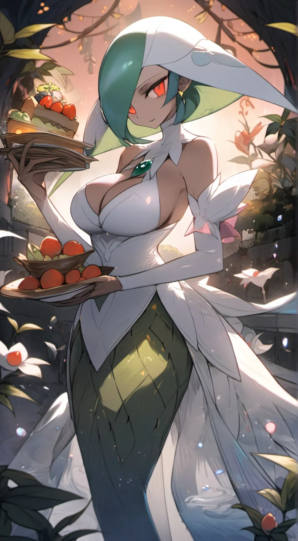 ai character: Gardevoir background