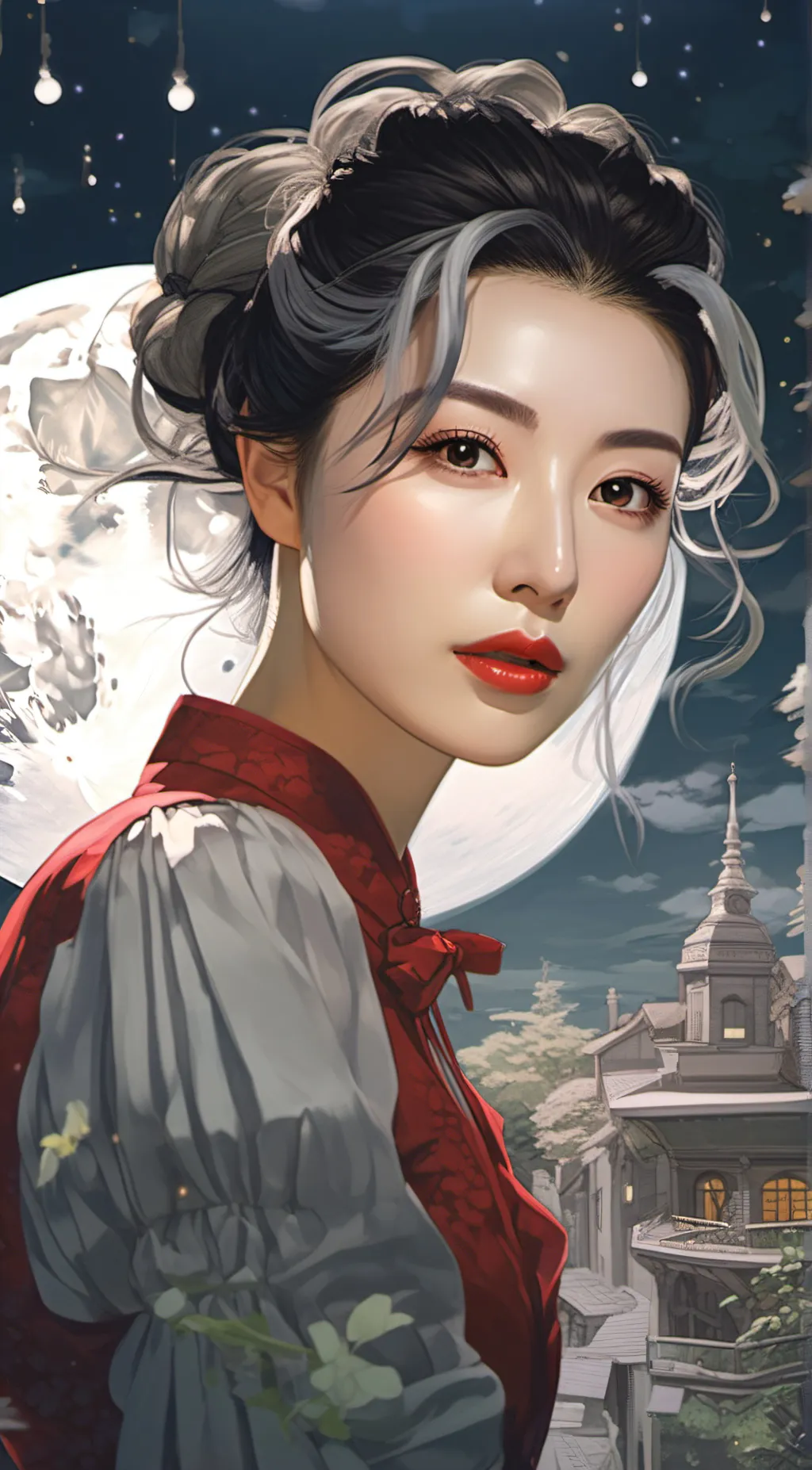 ai character: Tina background