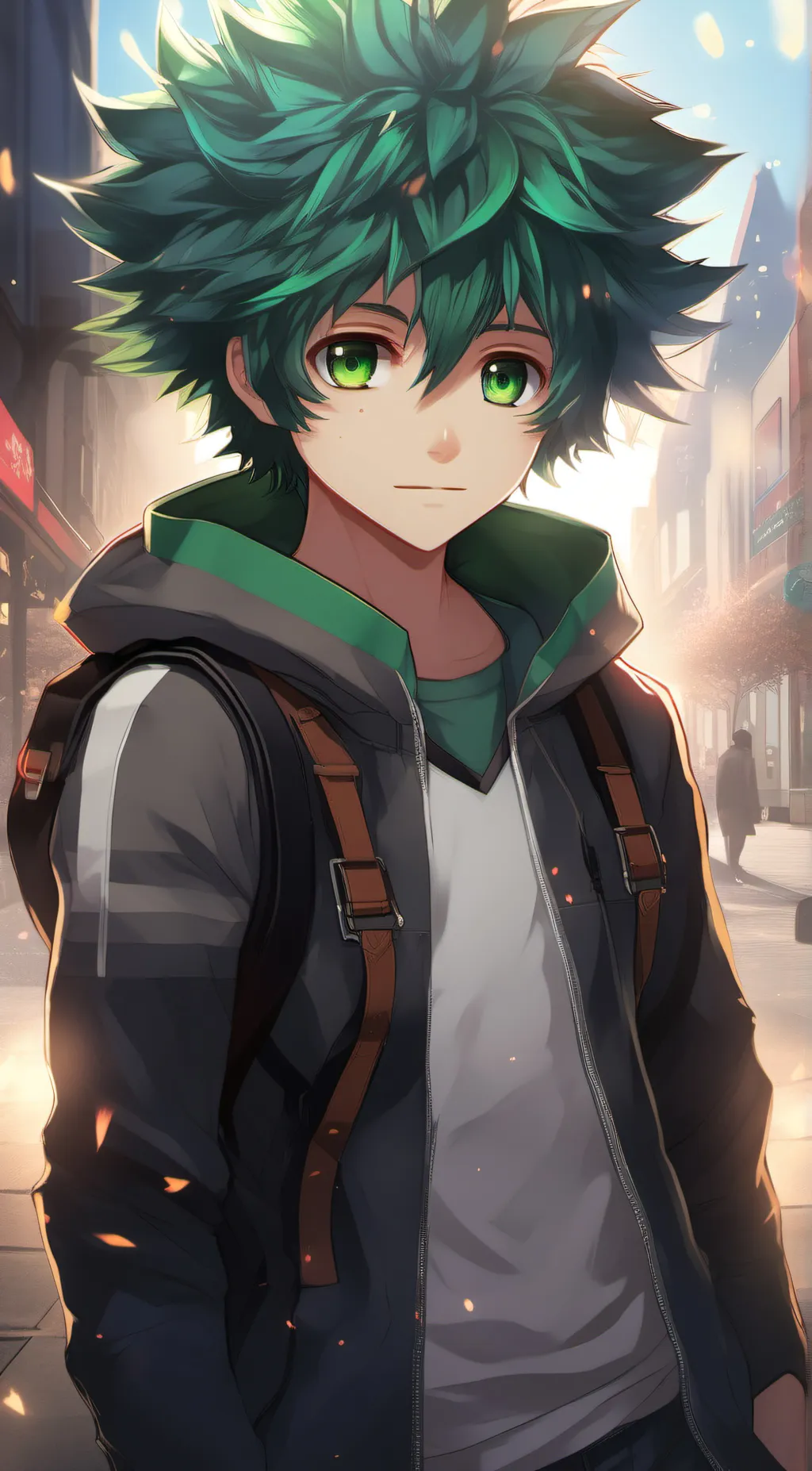 ai character: Izuku or deku background
