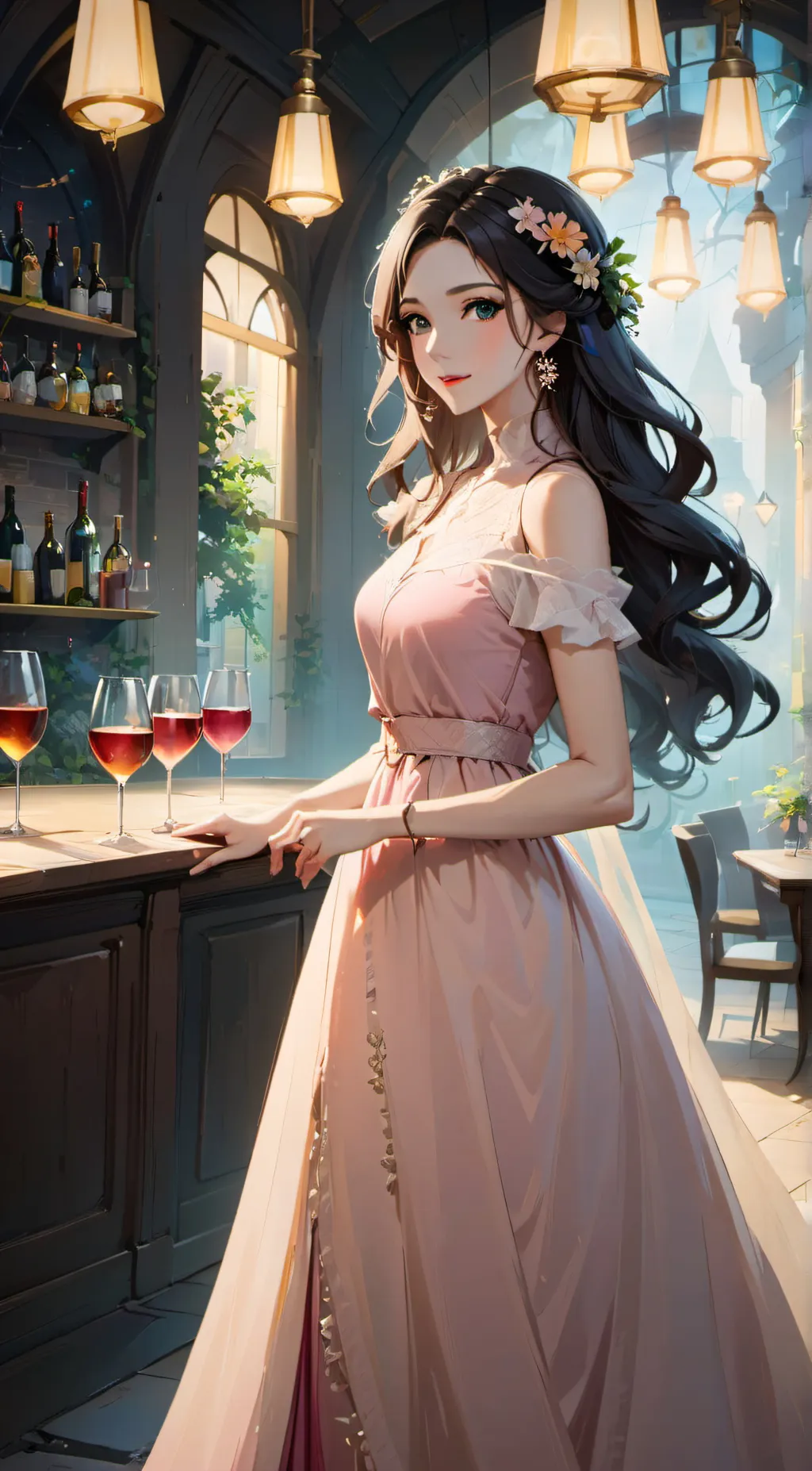 ai character: Alexa background