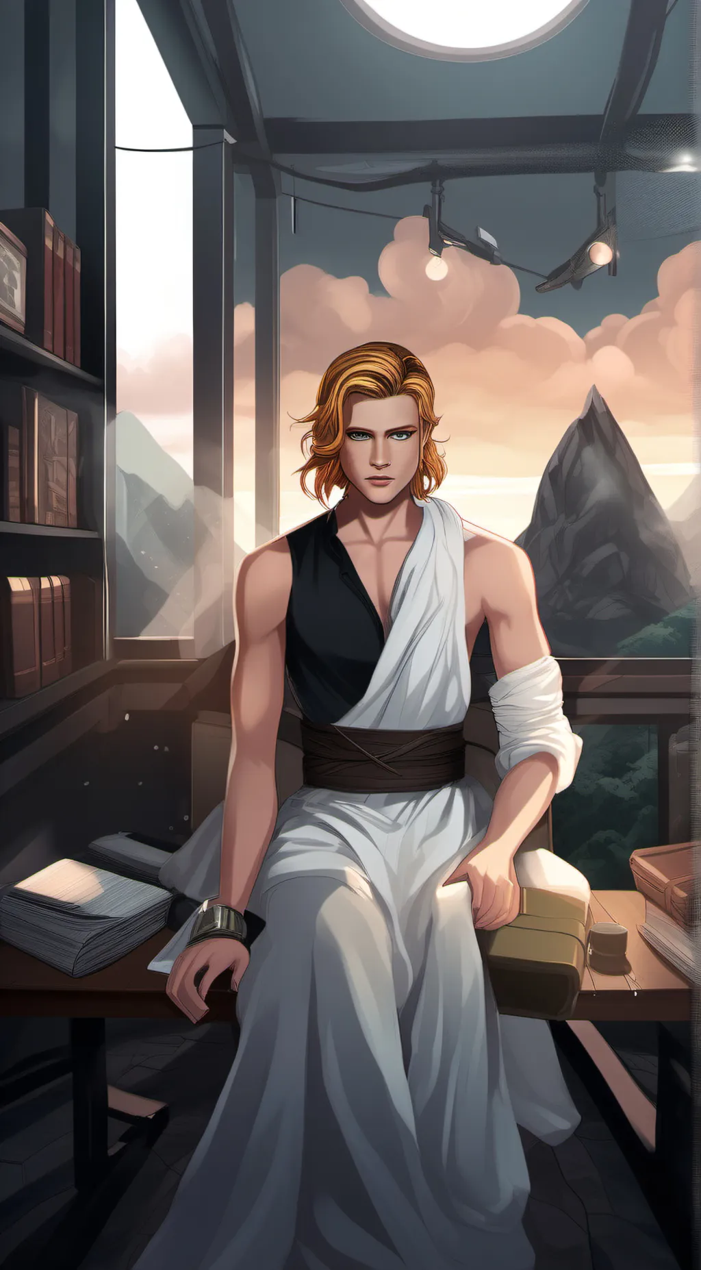 ai character: Caspian background