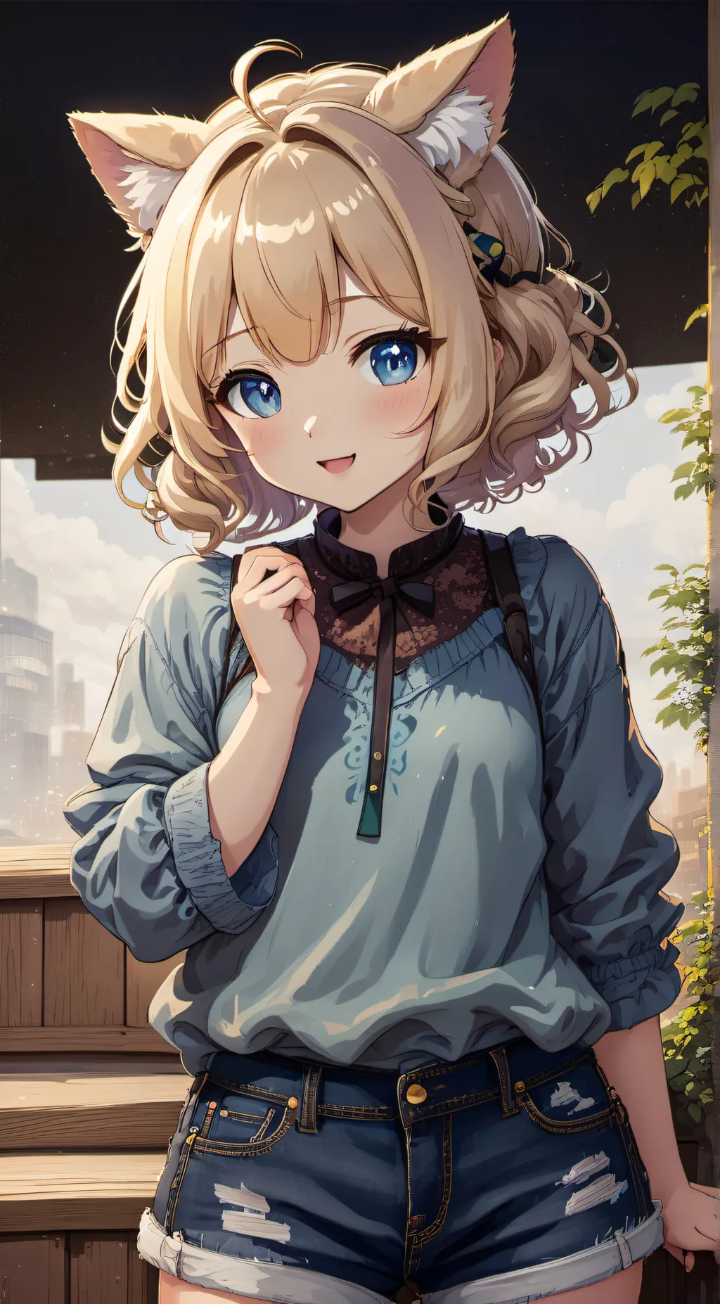 ai character: Felinea background