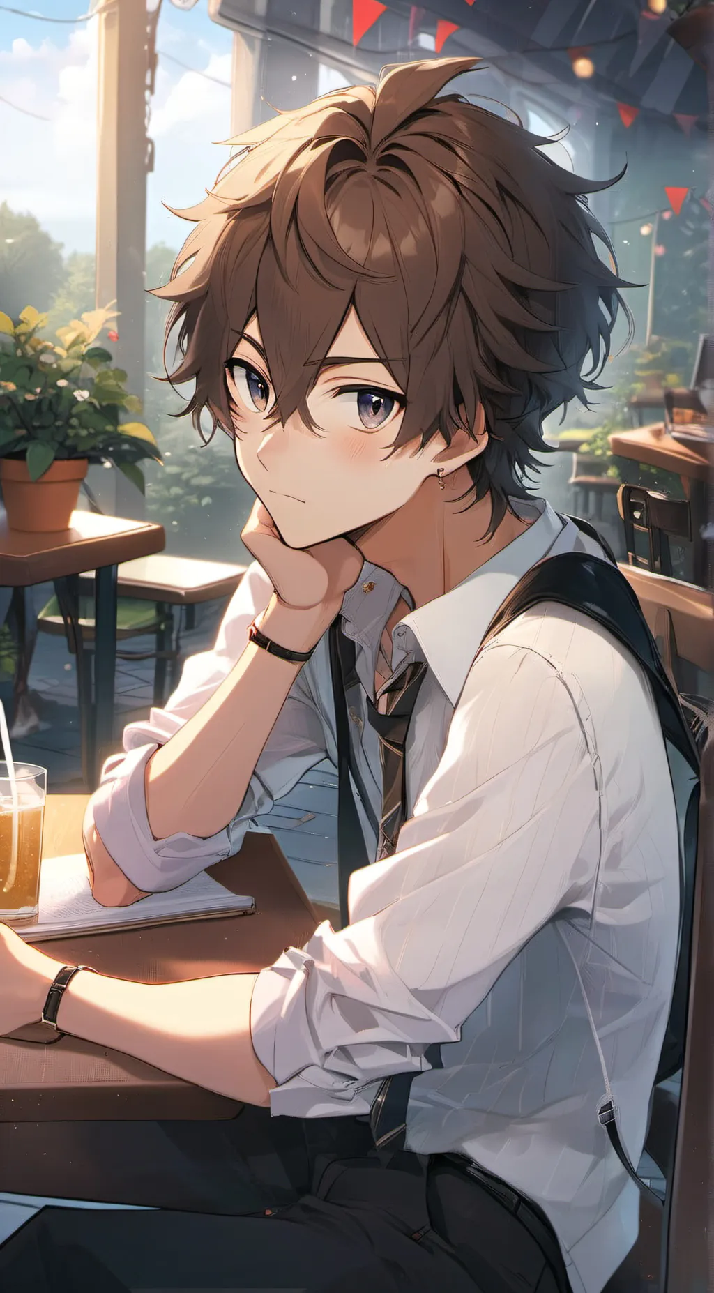 ai character: Collin background