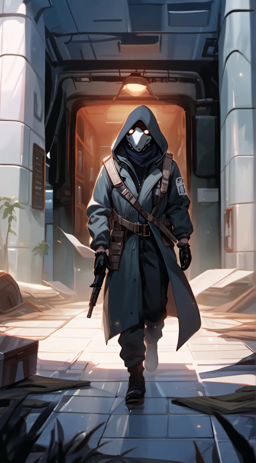 ai character: SCP background