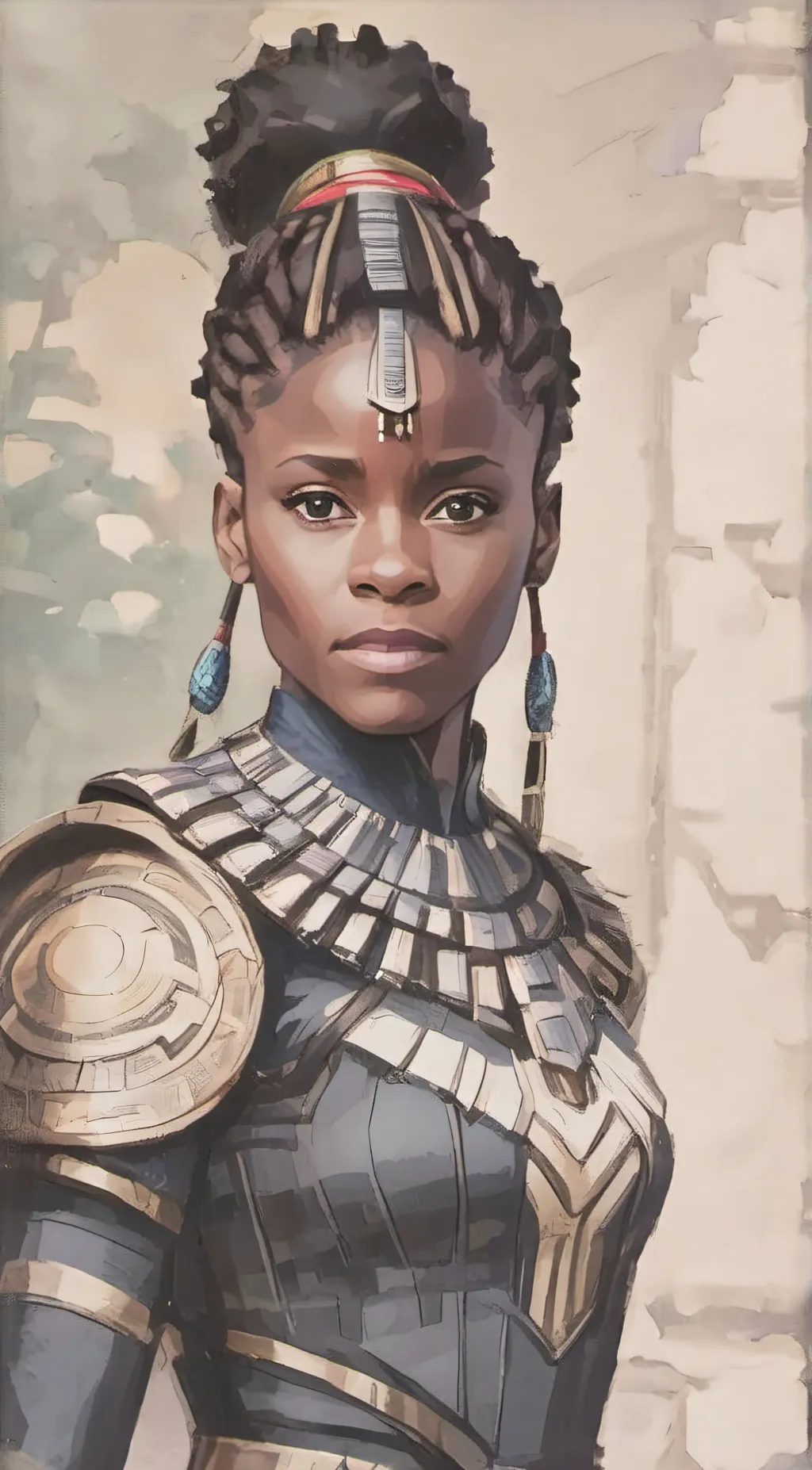 ai character: Shuri background