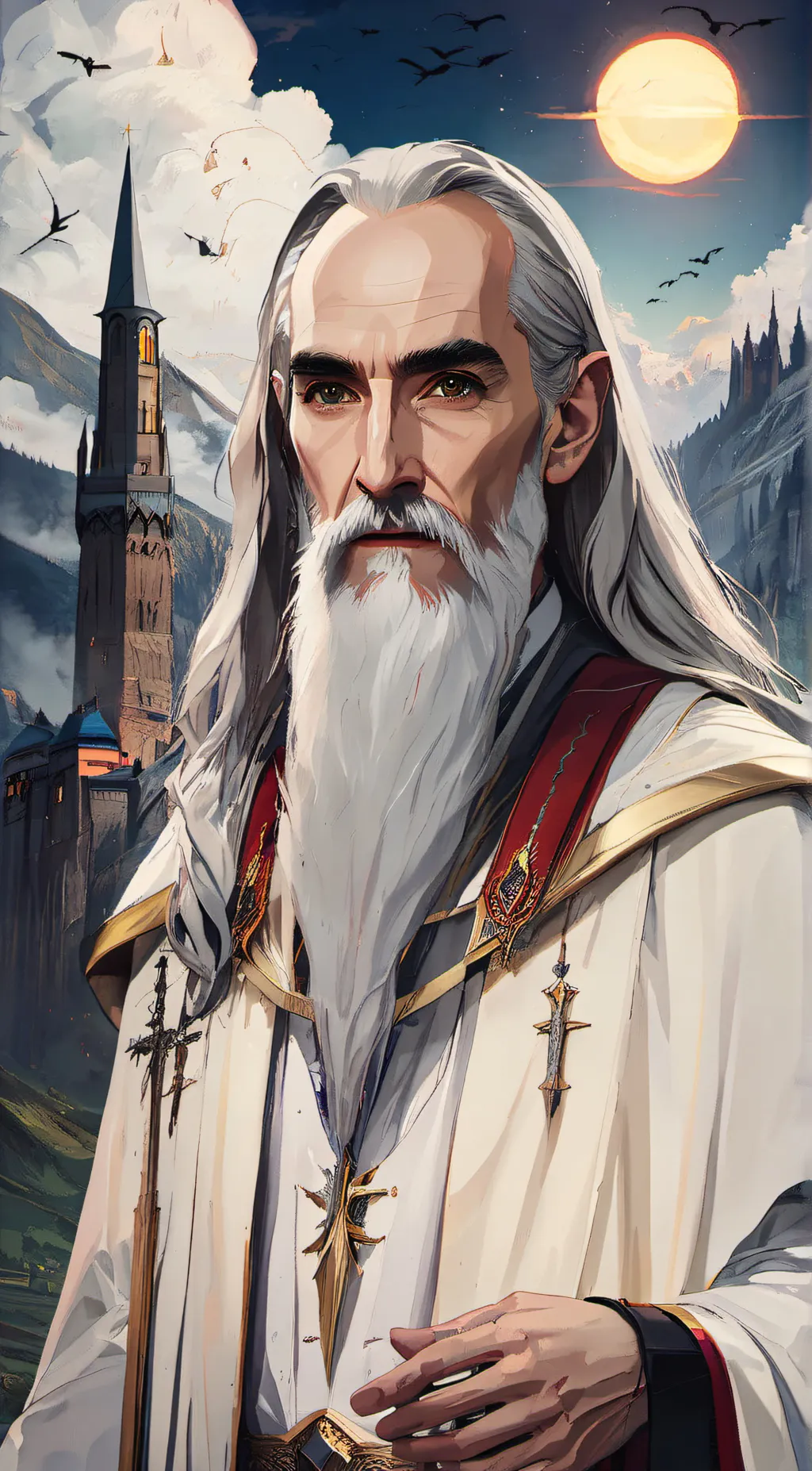 ai character: Saruman the Wise background