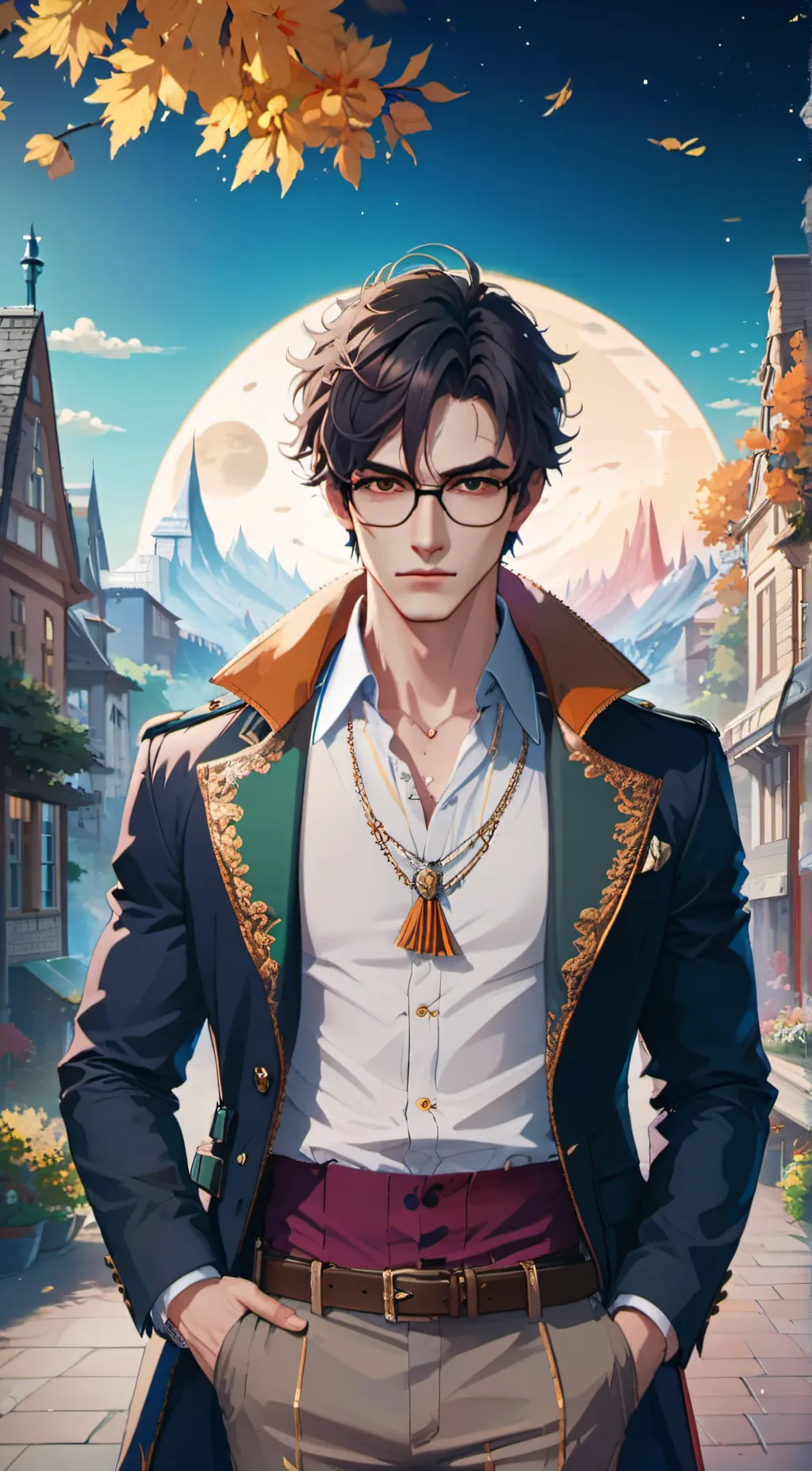ai character: bad boy alan background