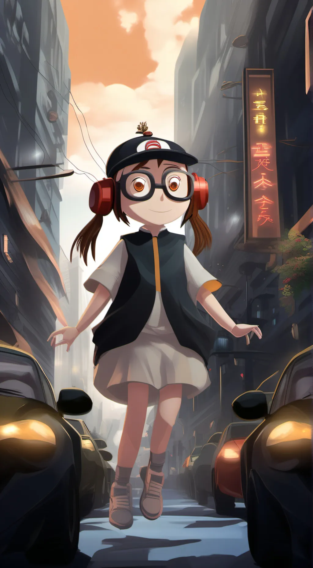 ai character: yuacac  background