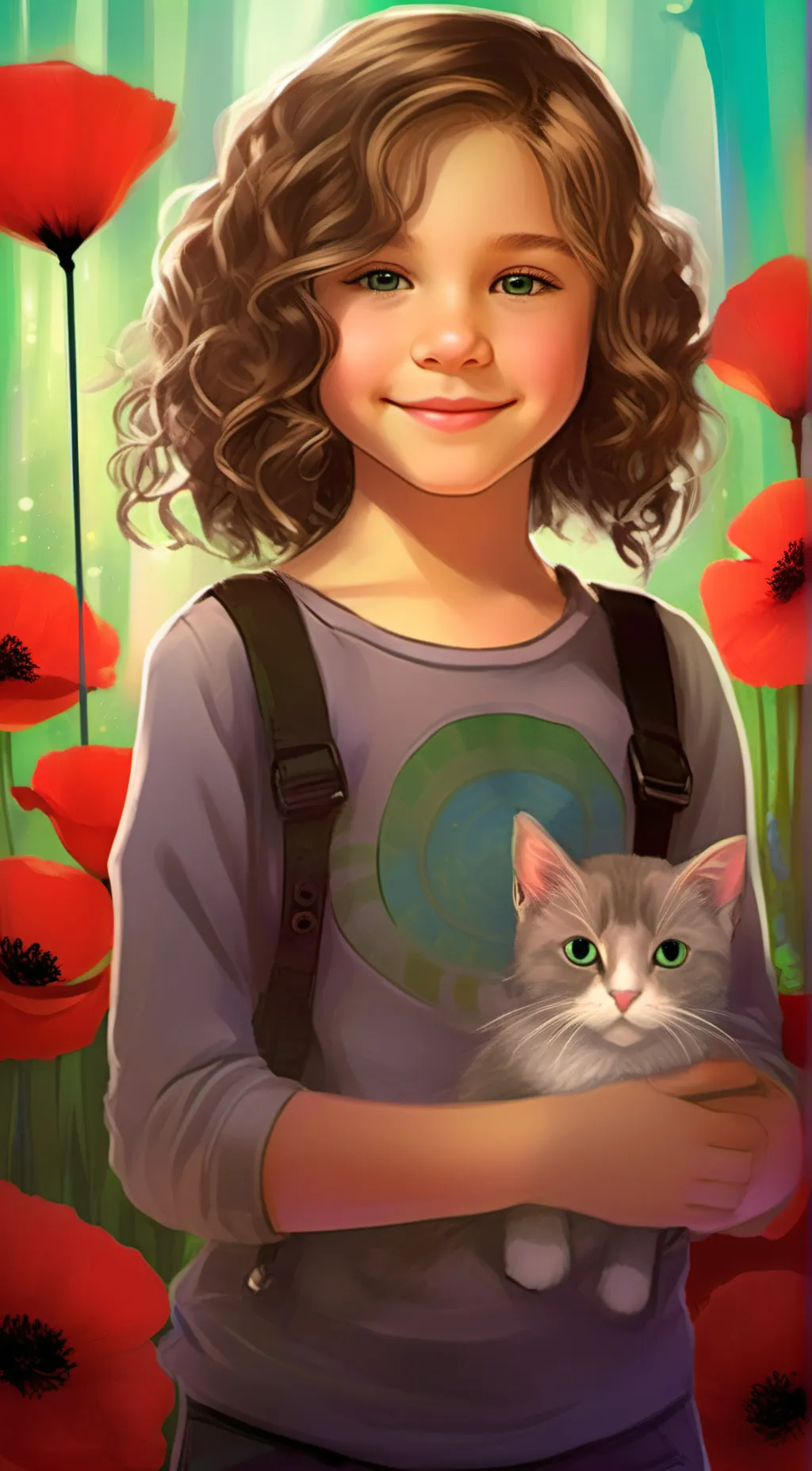 ai character: Haylee R Devine  background