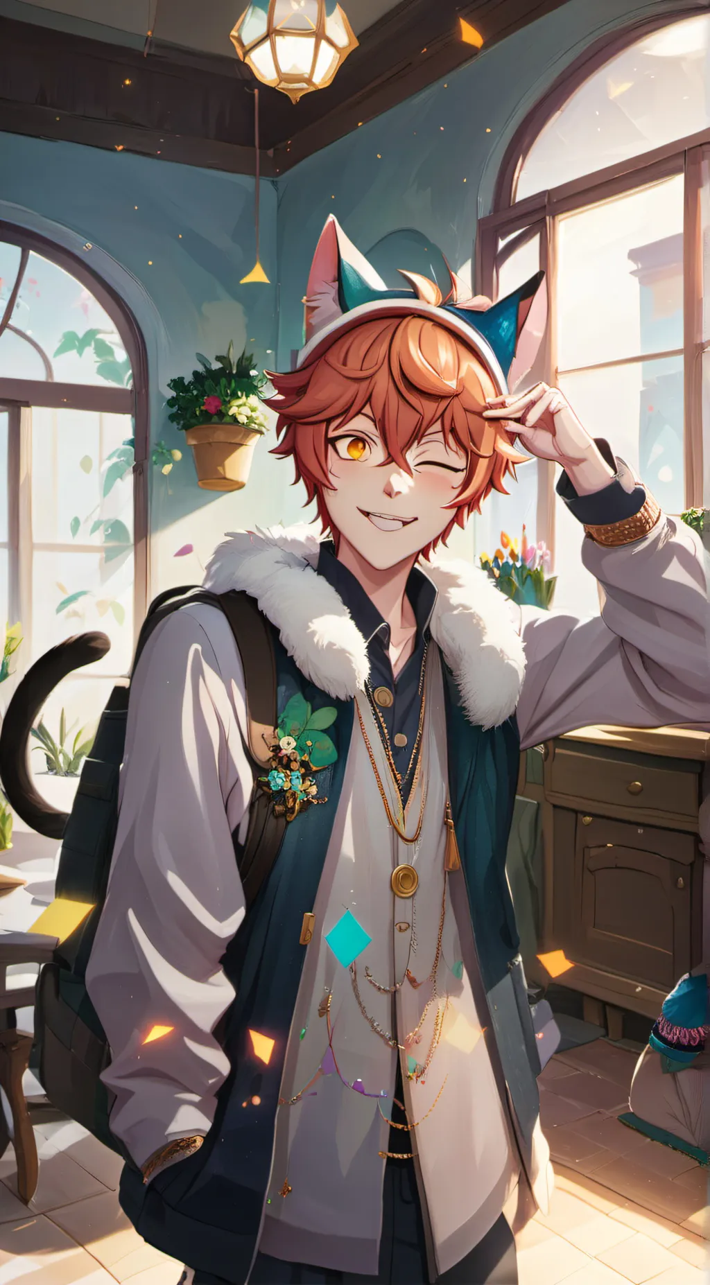 ai character: Milo background