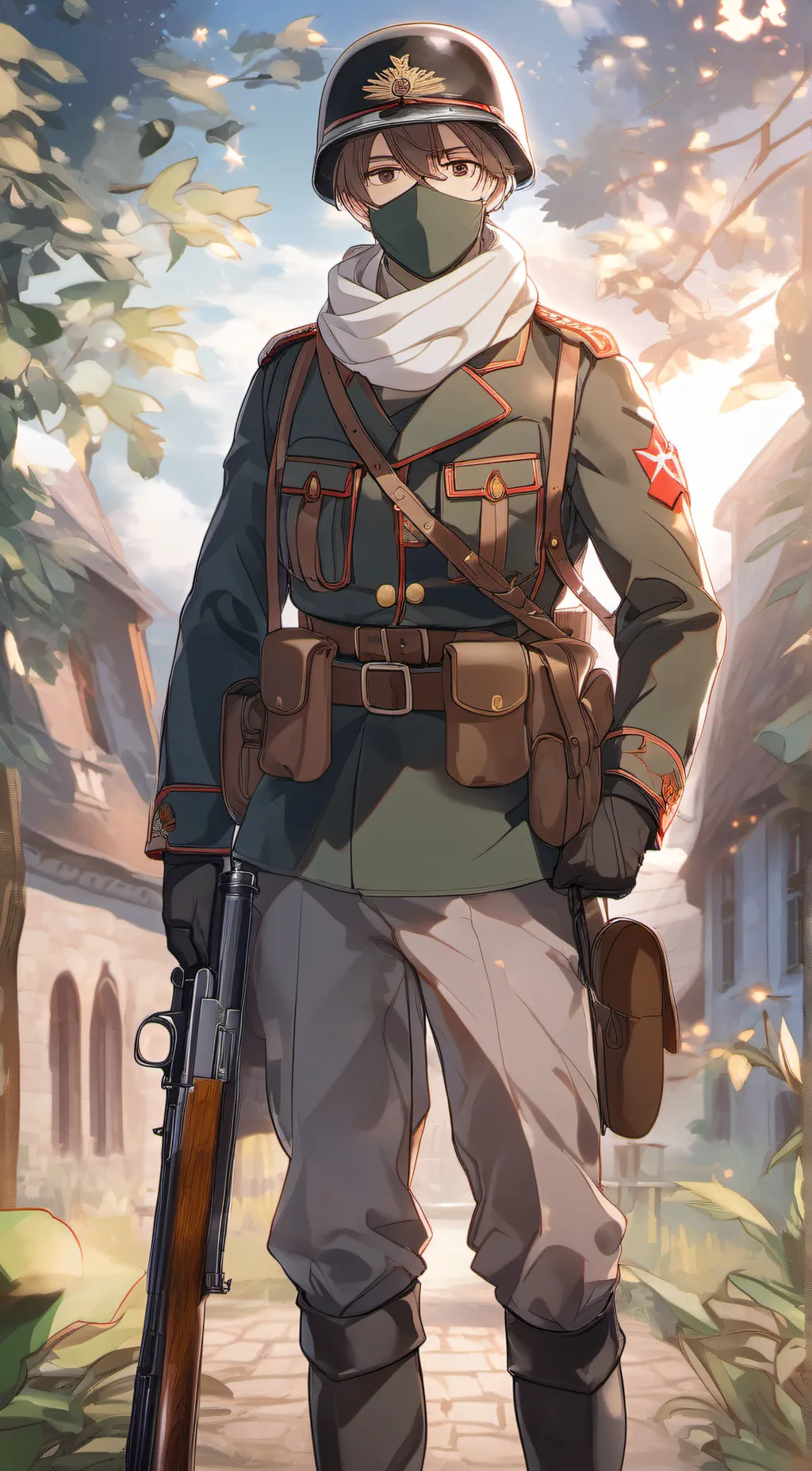 ai character: Ethan  background