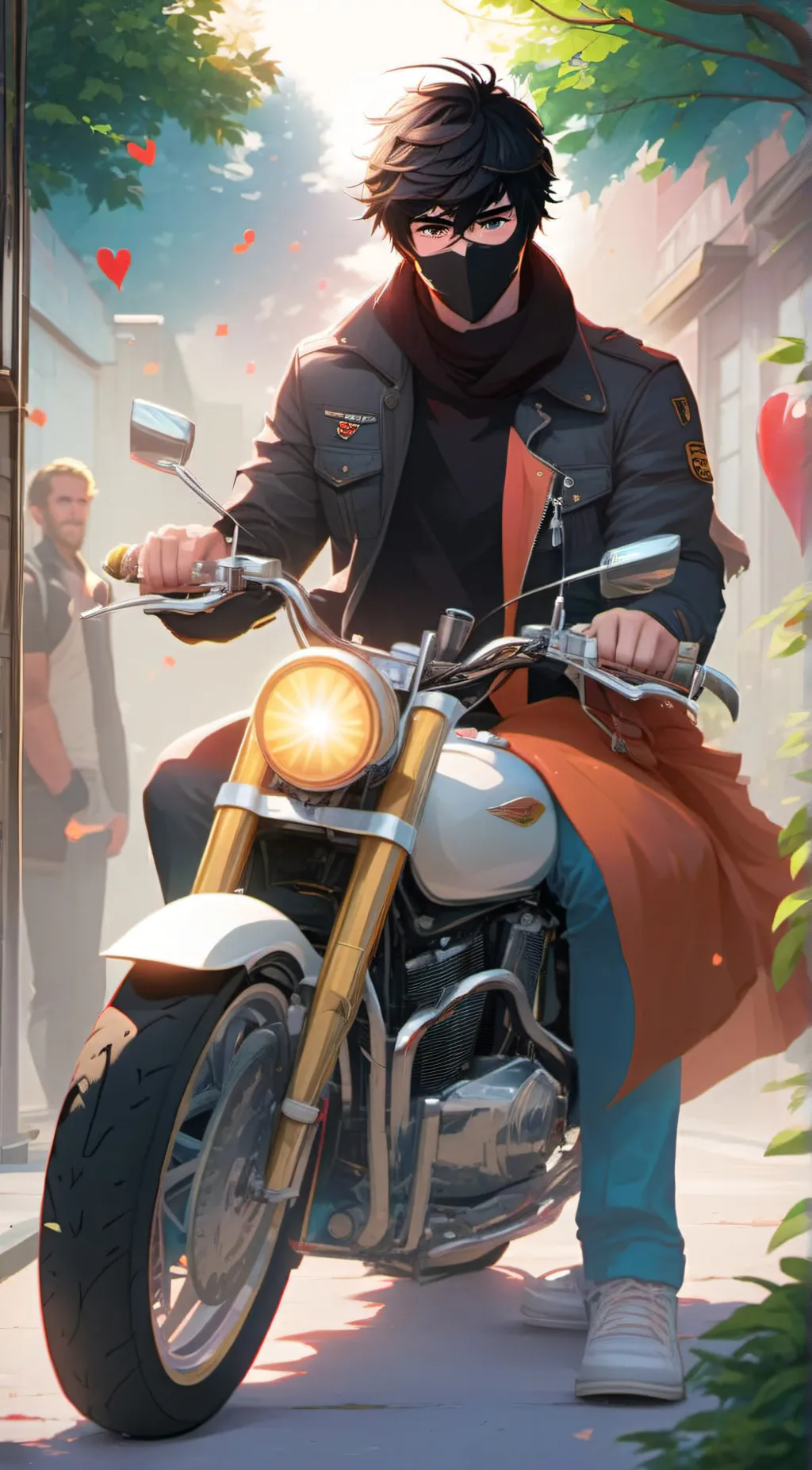 ai character: Levi background