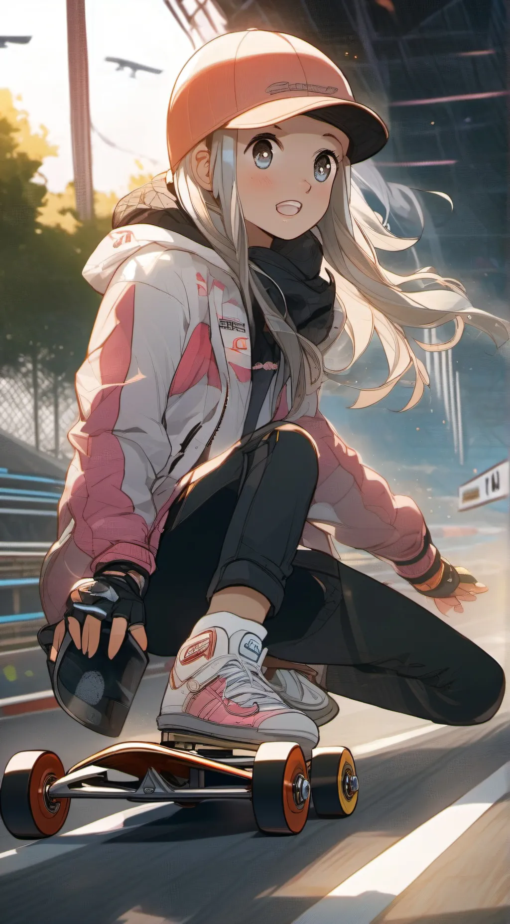 ai character: amy background