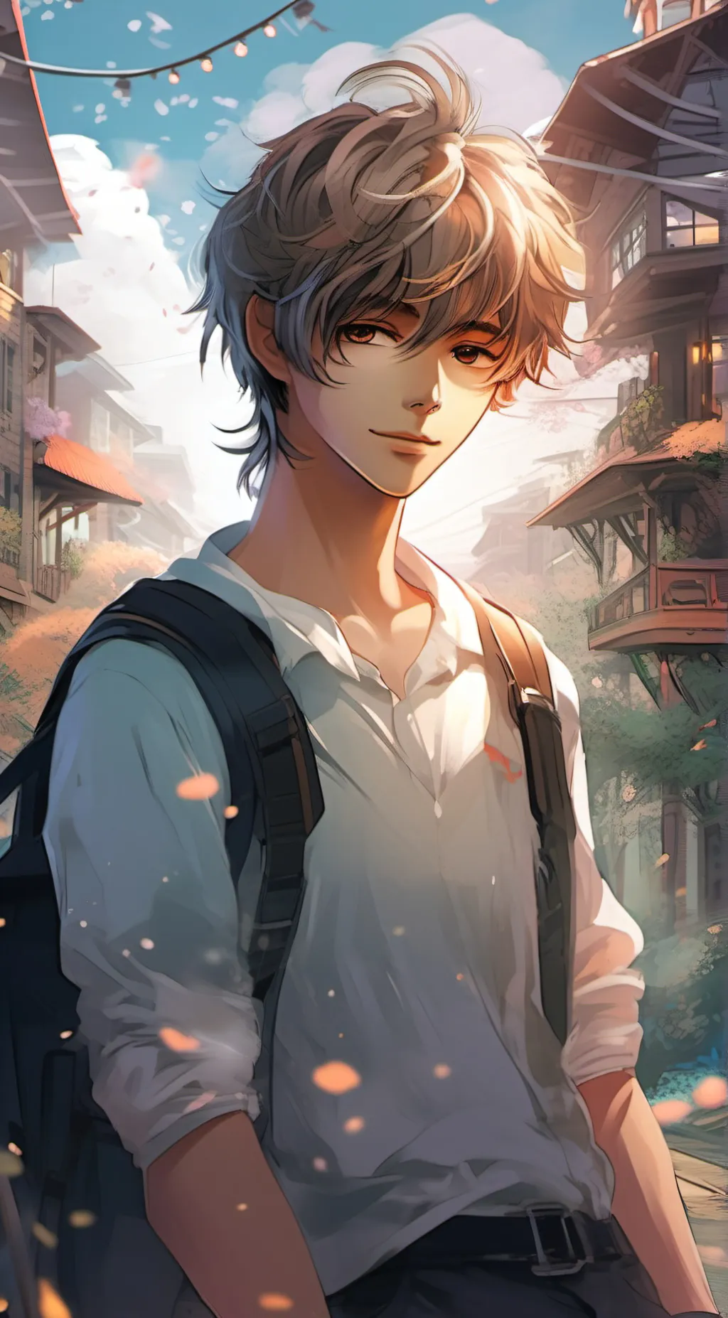 ai character: Jason  background