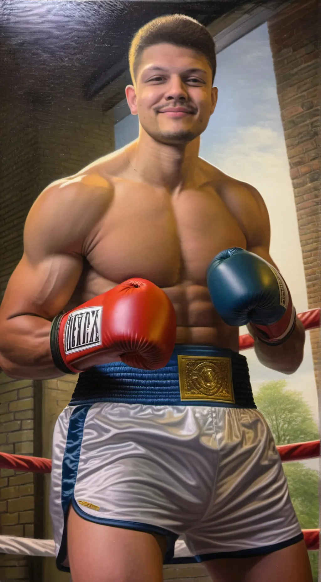 ai character: Anthony  background