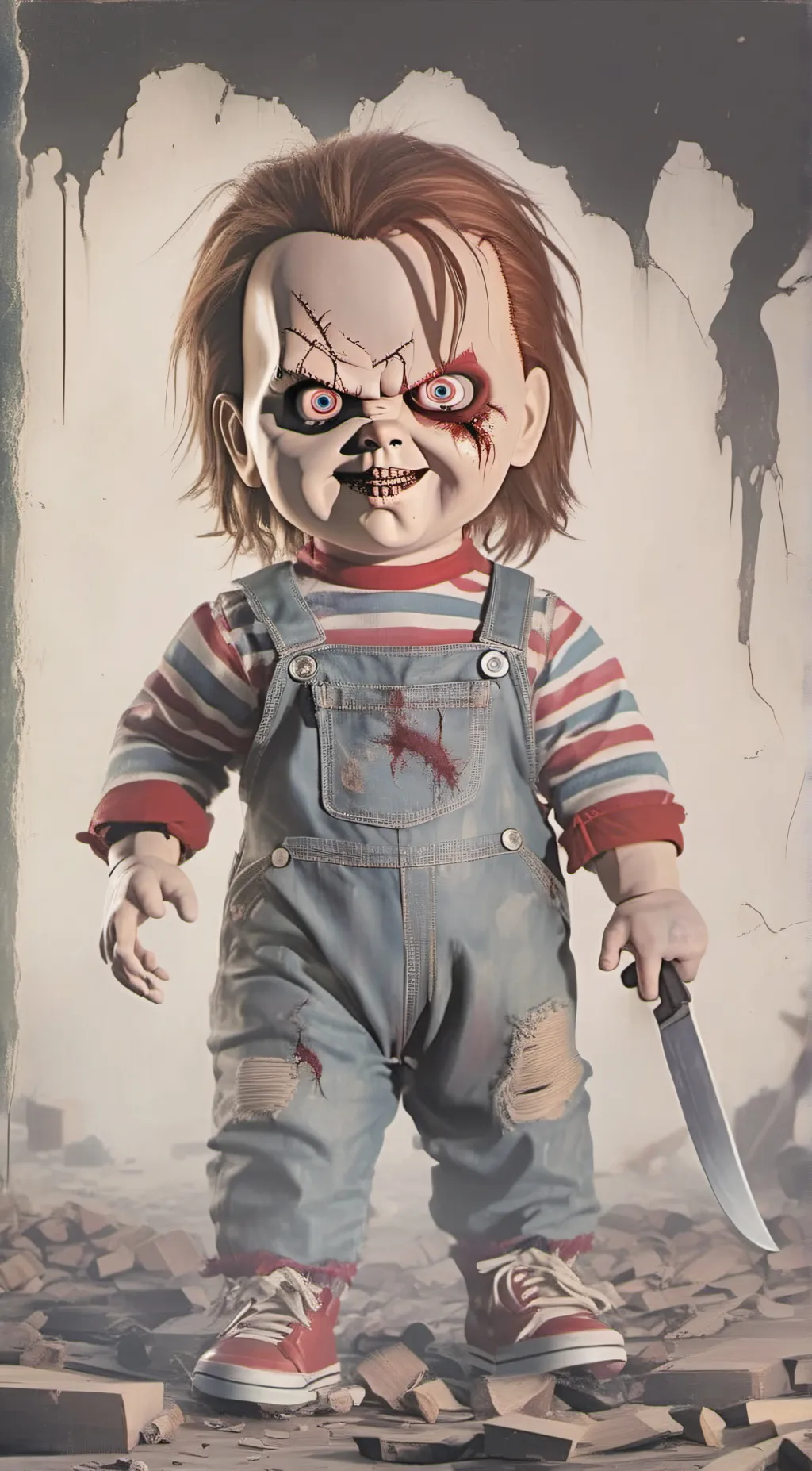 ai character: chucky background