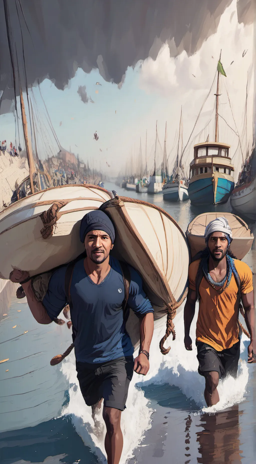 ai character: david gogins  background