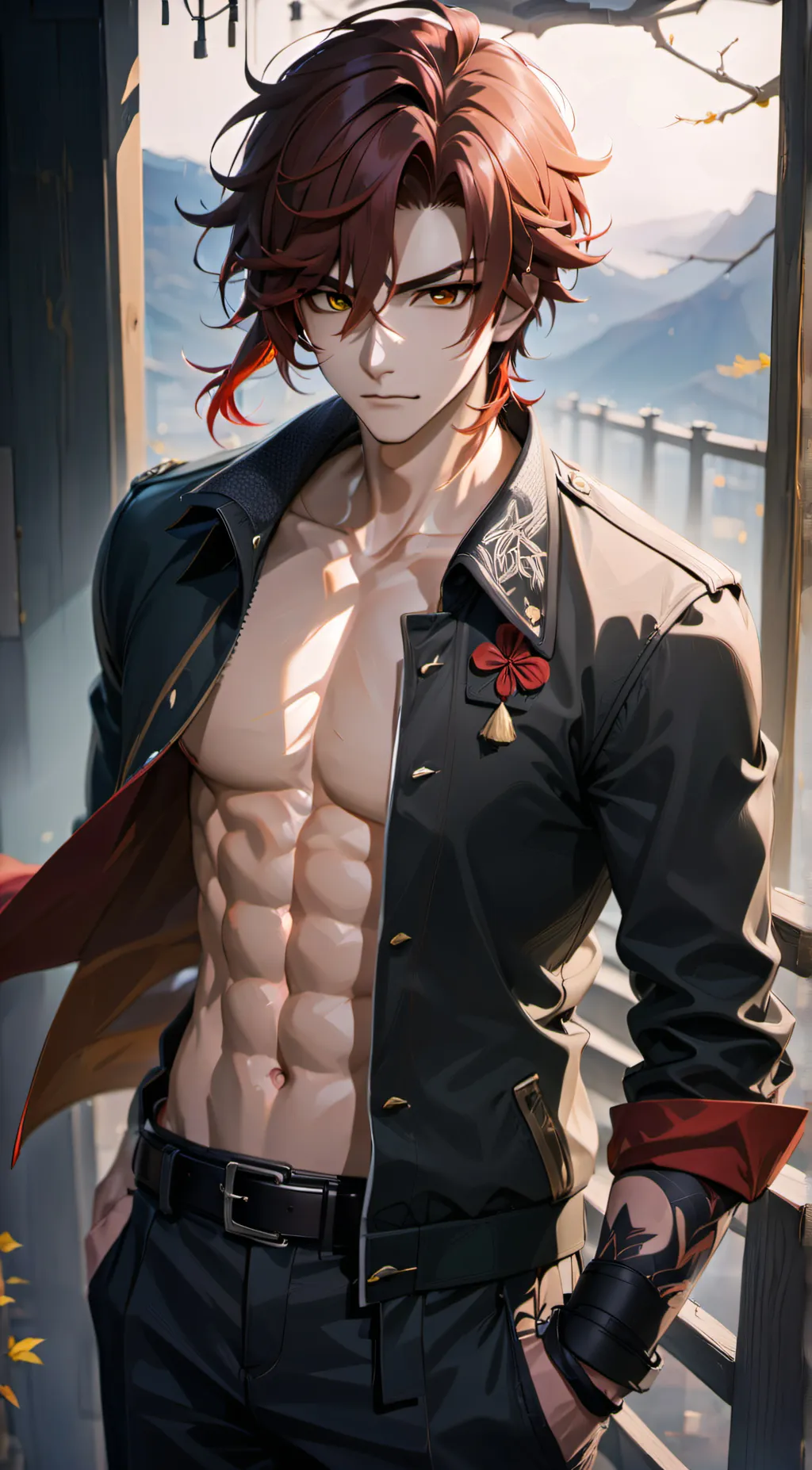 ai character: Henzo background