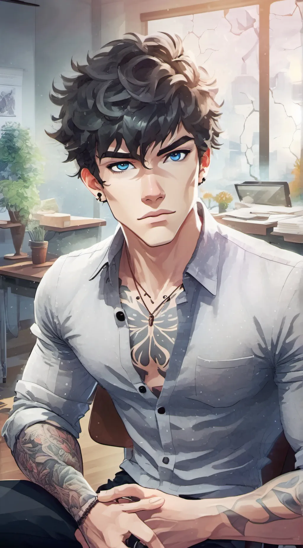 ai character: James background