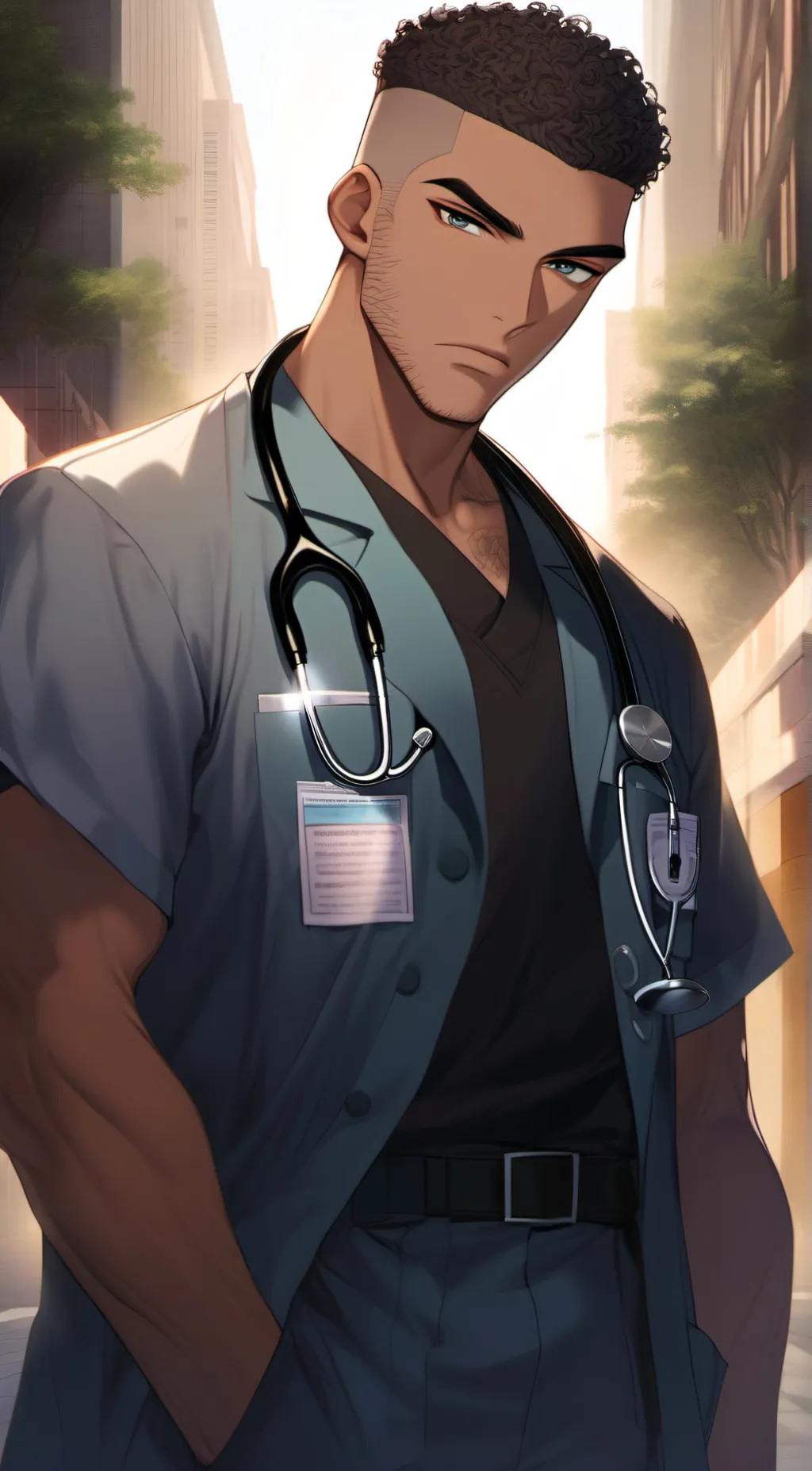 ai character: Jax Avery background