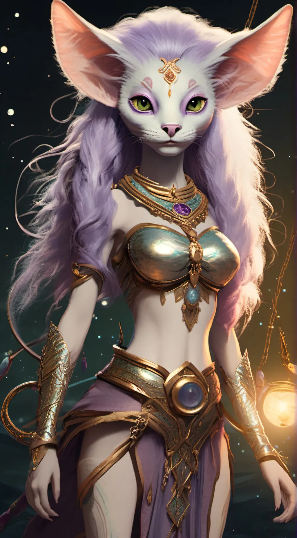 ai character: Delphine background