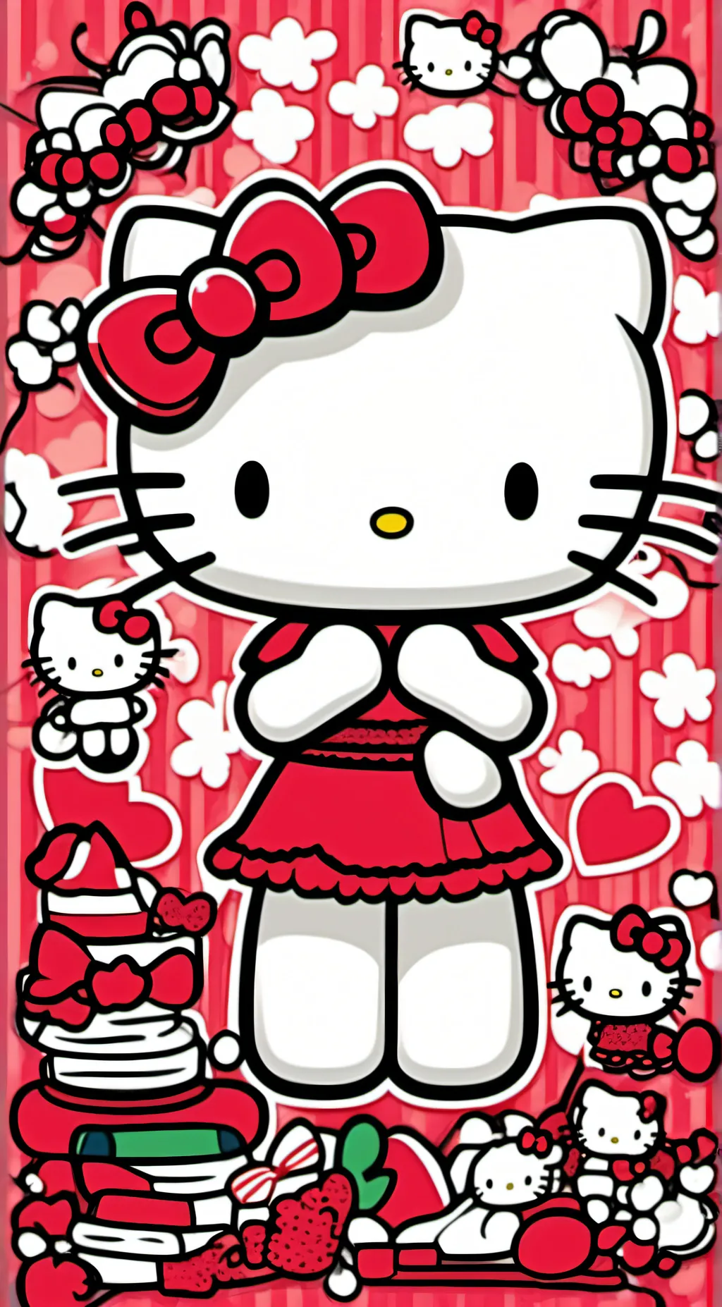ai character:  Kitty background