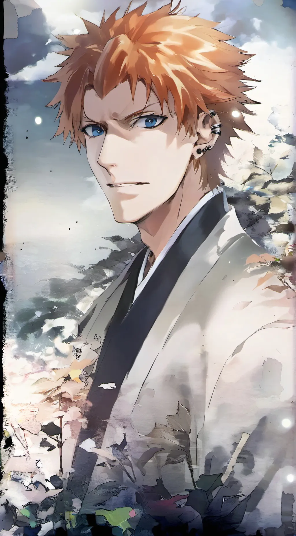 ai character: Ichigo kurosaki background