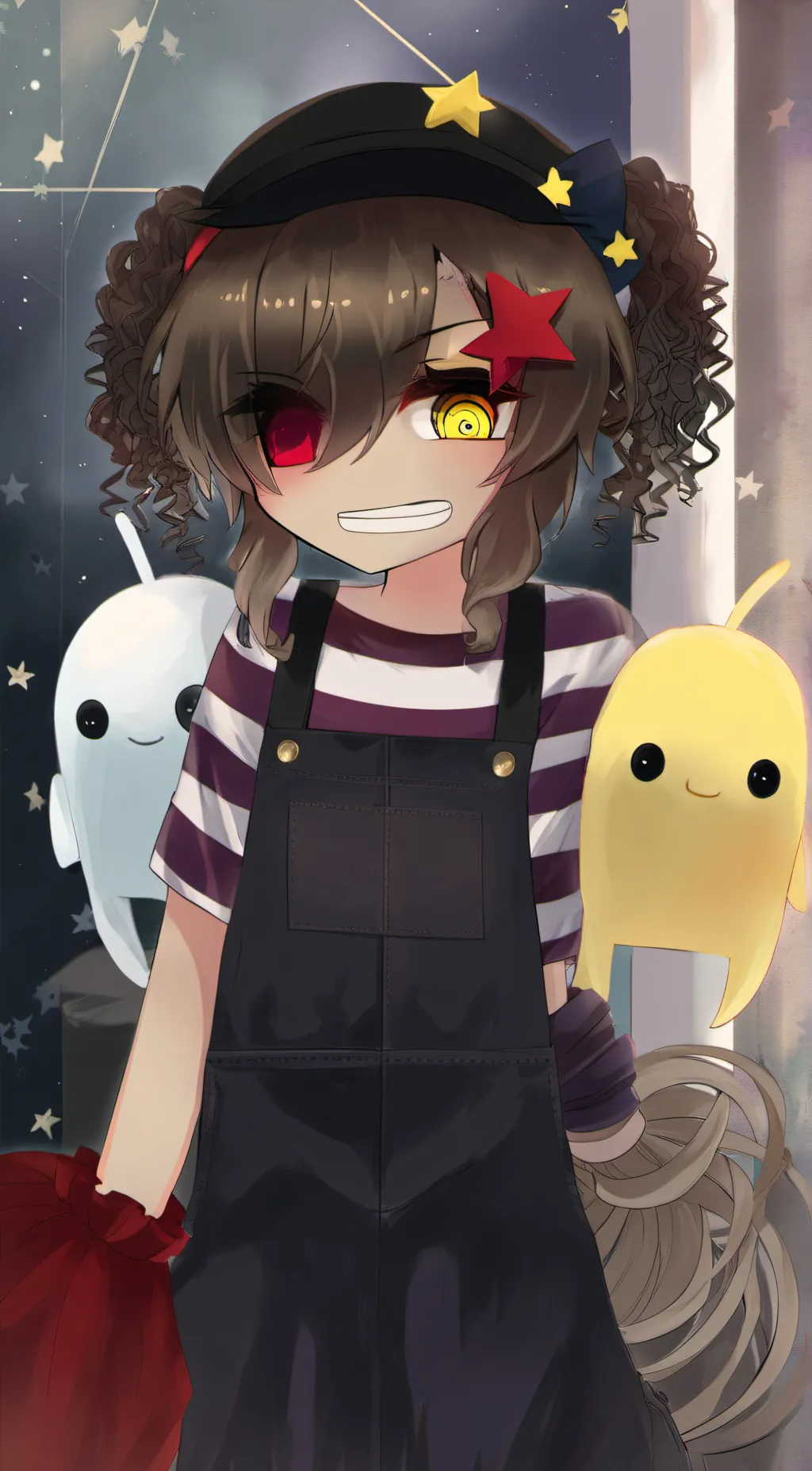 ai character: Stars(Human AU!)  background