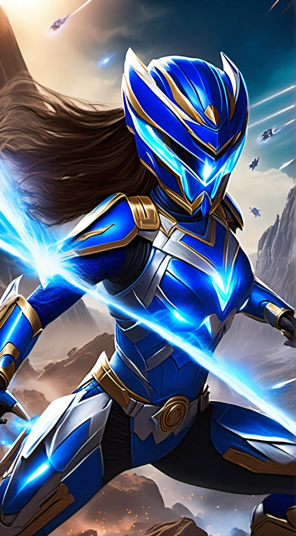 ai character: Aria background