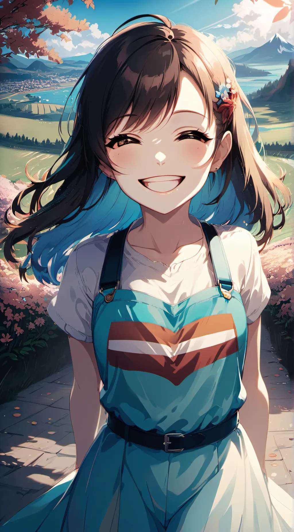 ai character: Kind background