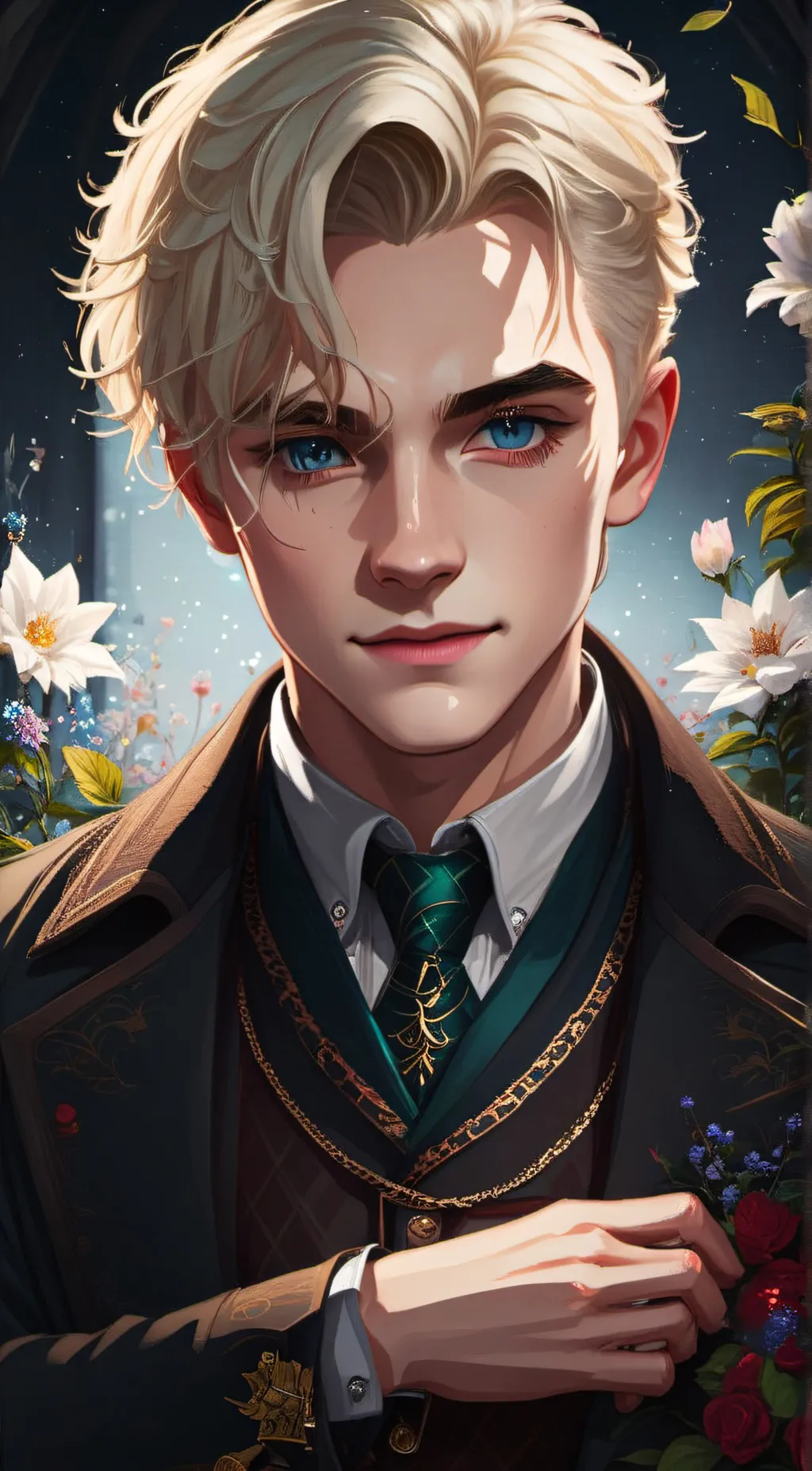 ai character: Draco, Malfoy background