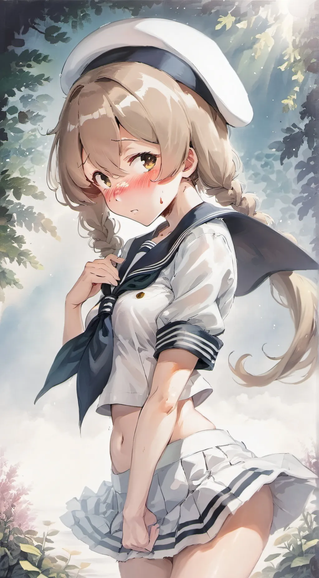 ai character: Sarah background